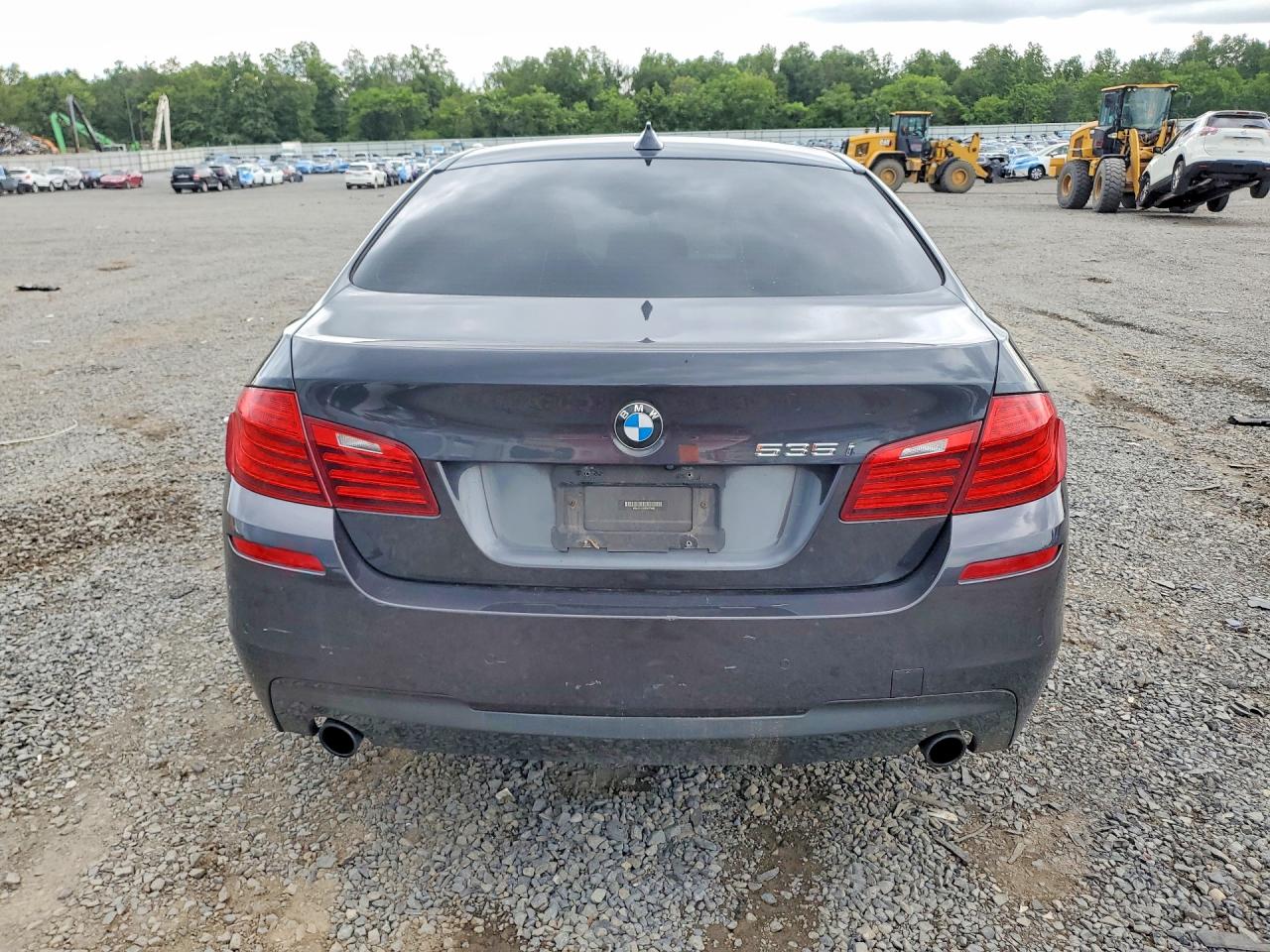 2014 Bmw 535 I Gray vin: WBA5B1C55ED477680