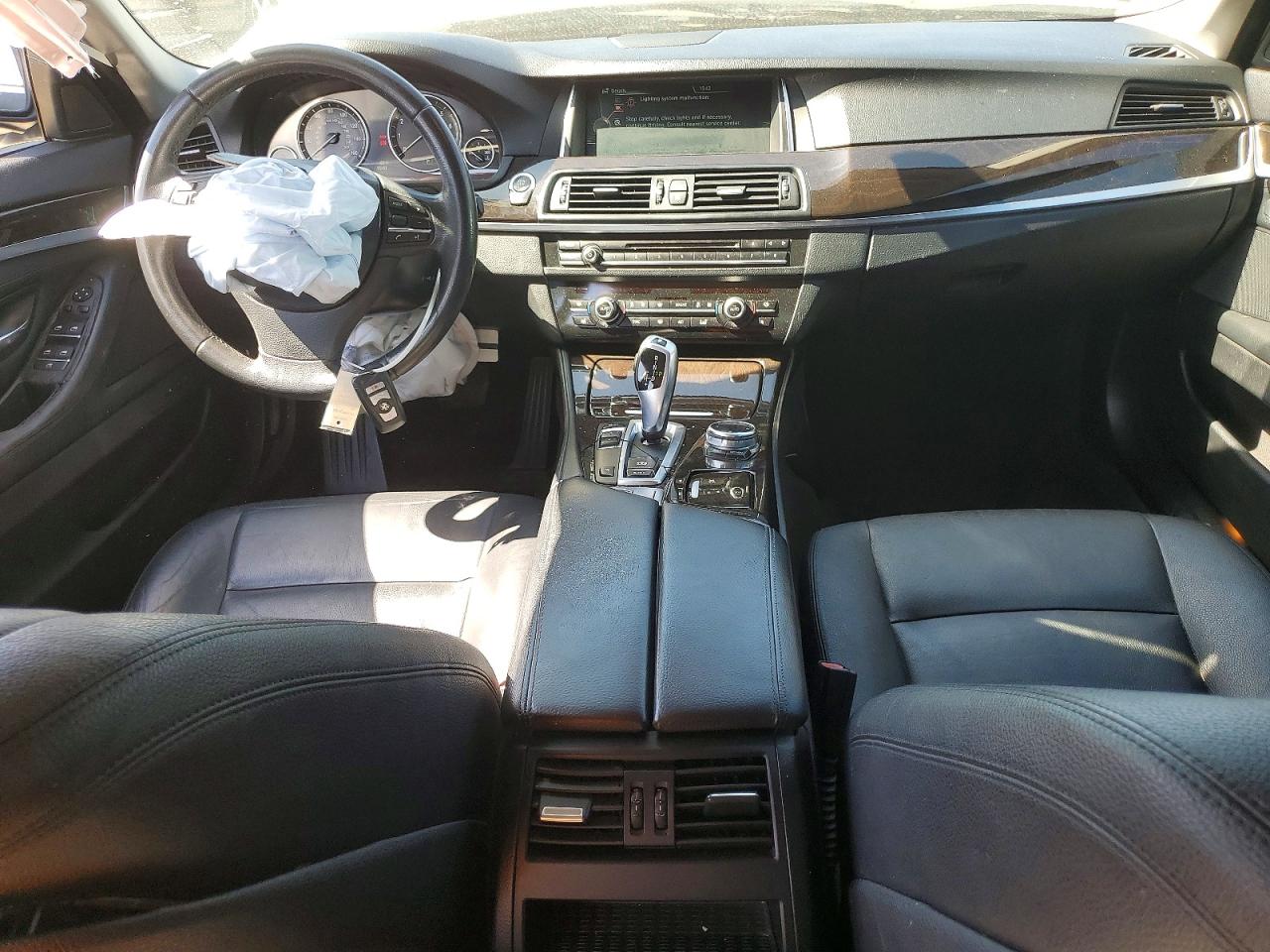 2014 Bmw 535 I White vin: WBA5B1C55ED479915