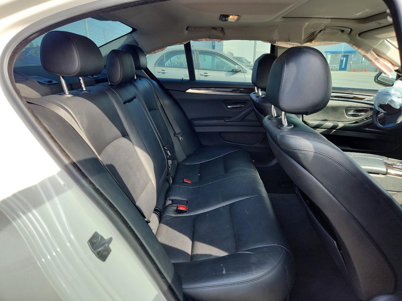 2014 Bmw 535 I White vin: WBA5B1C55ED479915