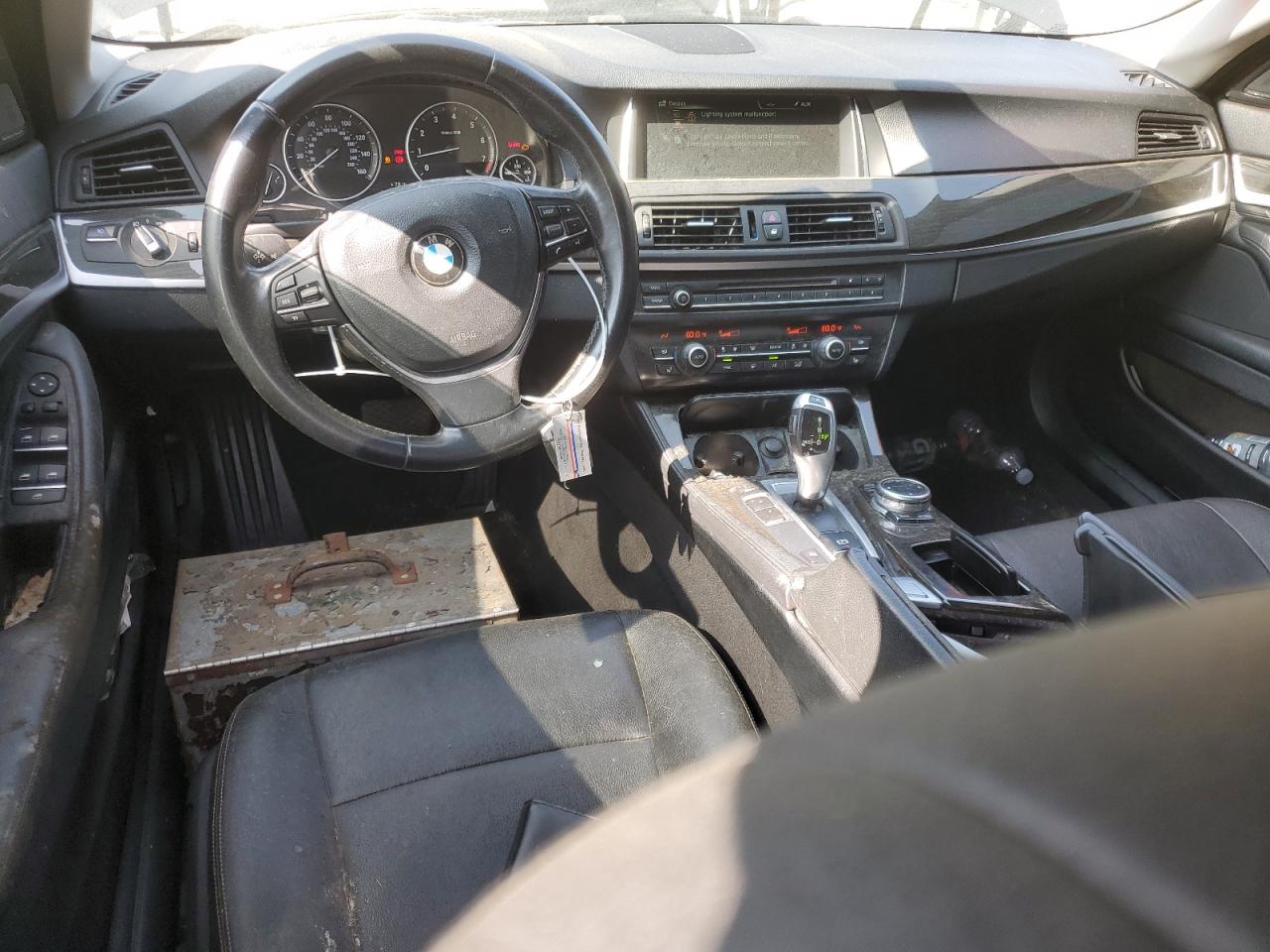 2014 Bmw 535 I Black vin: WBA5B1C55ED480174