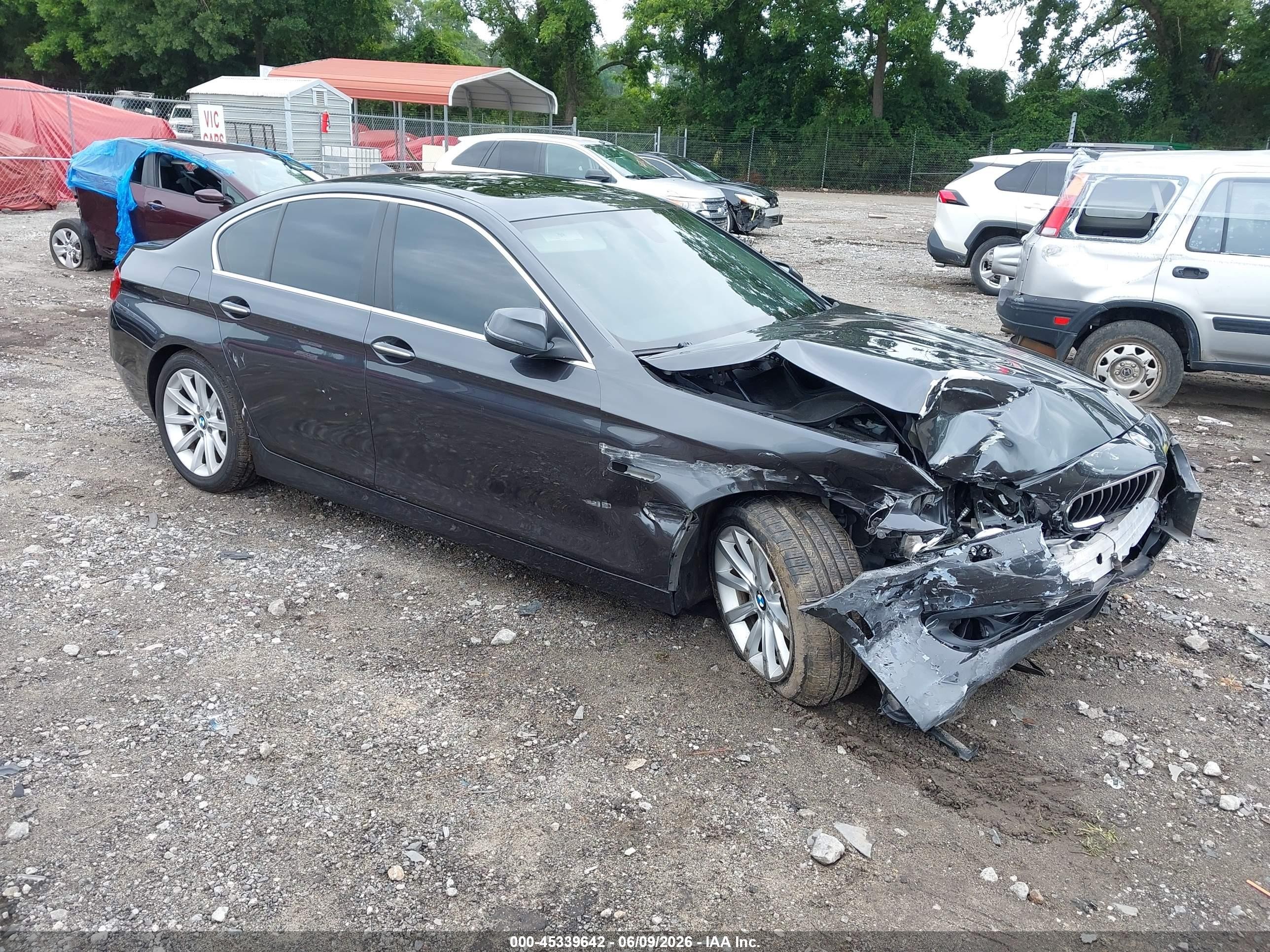 2015 Bmw 535i   Gray vin: WBA5B1C55FD918760