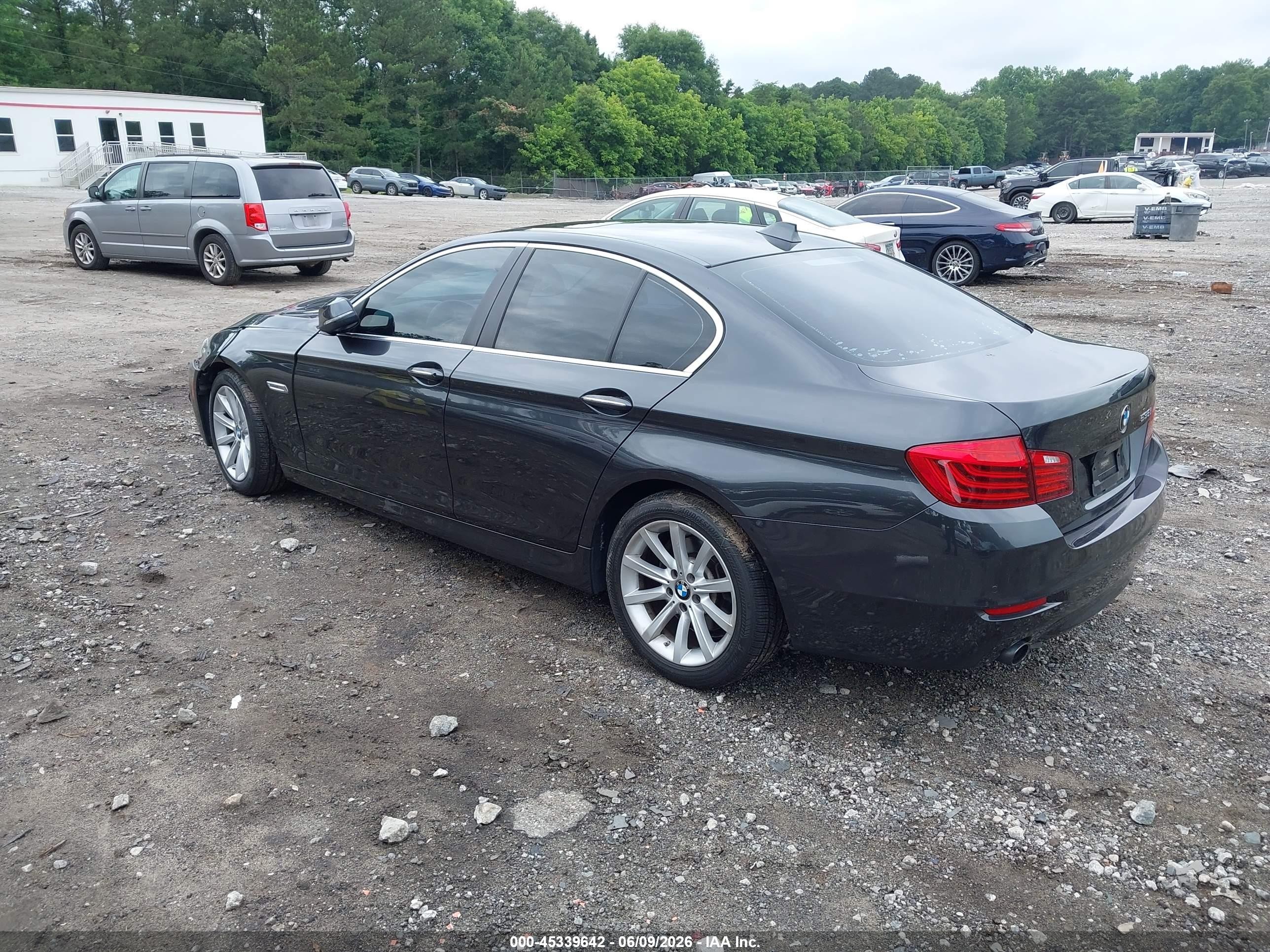 2015 Bmw 535i   Gray vin: WBA5B1C55FD918760