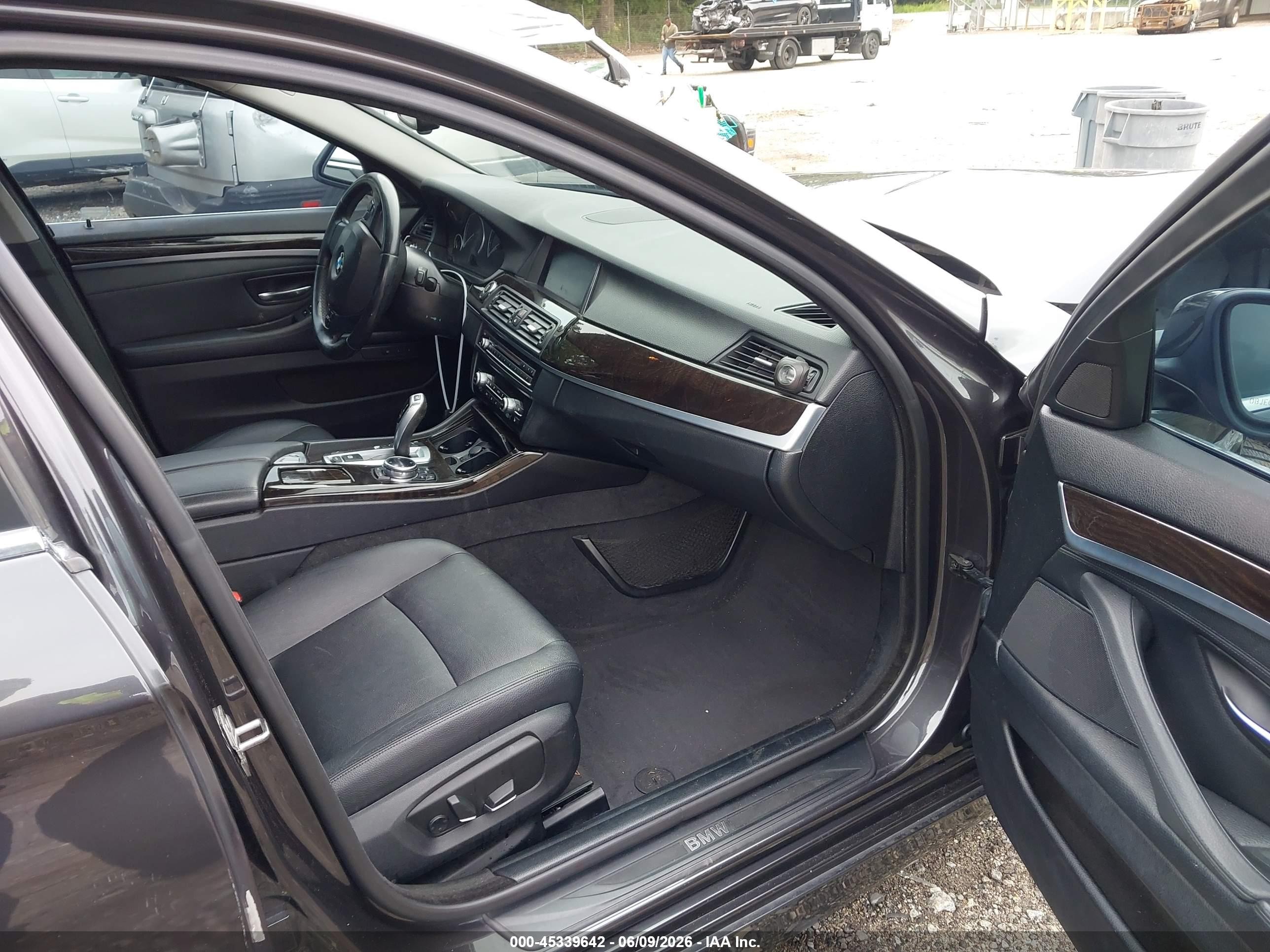 2015 Bmw 535i   Gray vin: WBA5B1C55FD918760