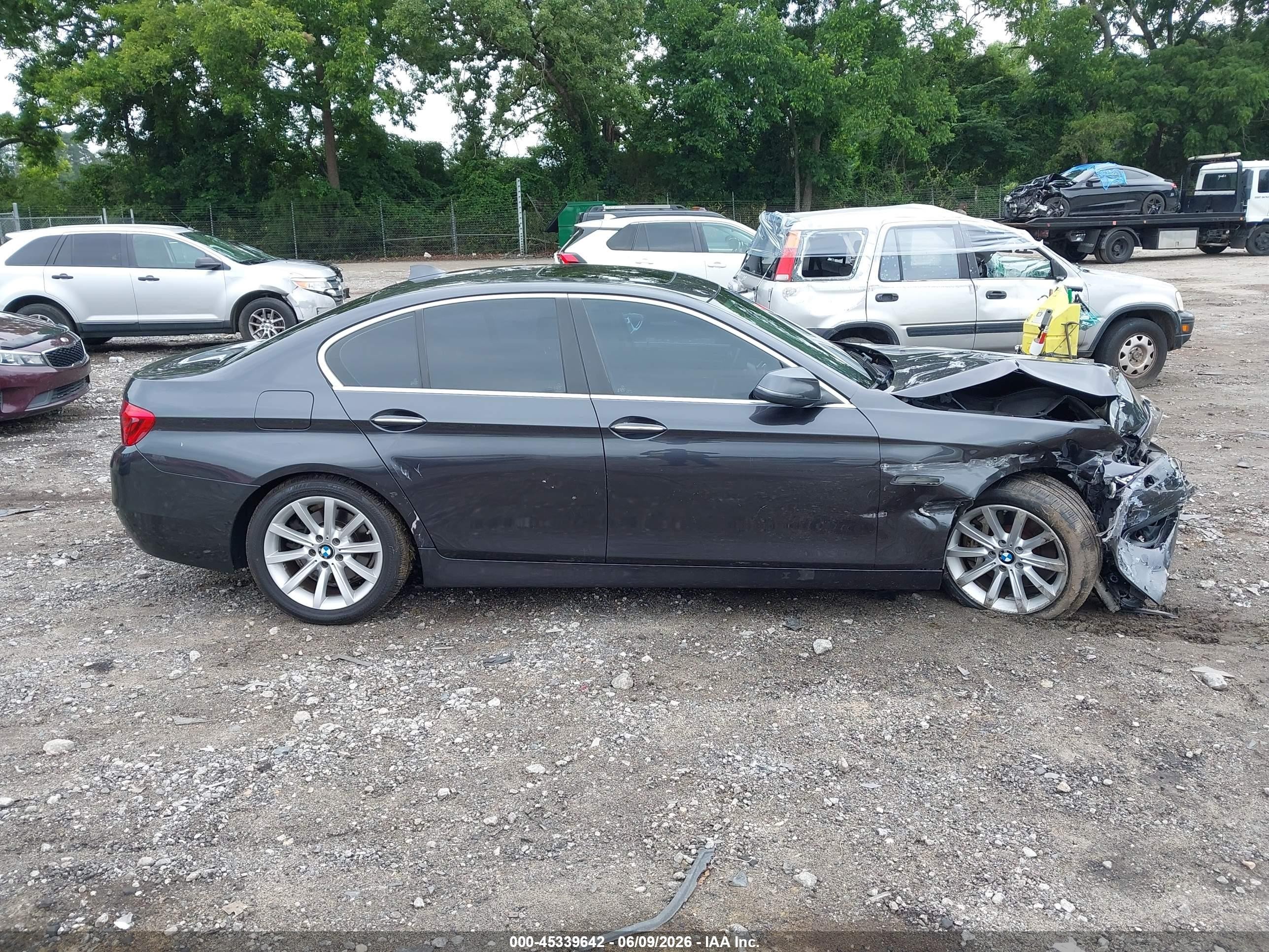 2015 Bmw 535i   Gray vin: WBA5B1C55FD918760