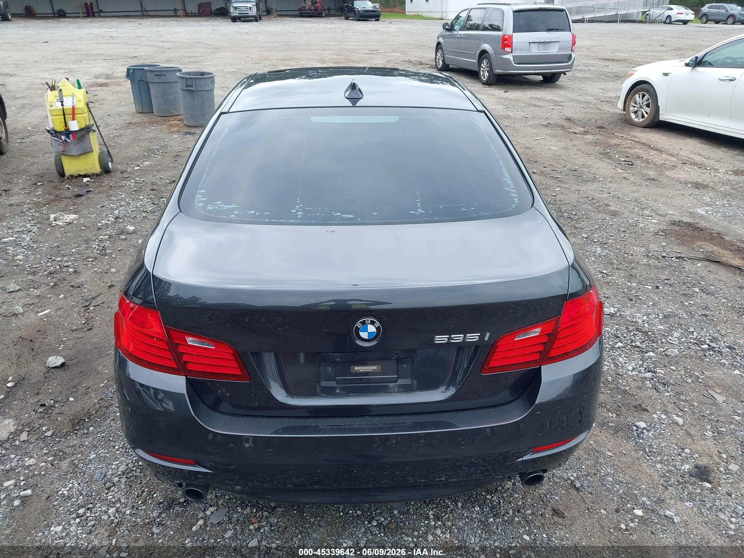 2015 Bmw 535i   Gray vin: WBA5B1C55FD918760
