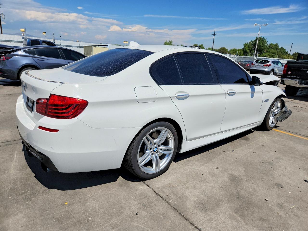 2015 Bmw 535 I Белый vin: WBA5B1C55FD919052