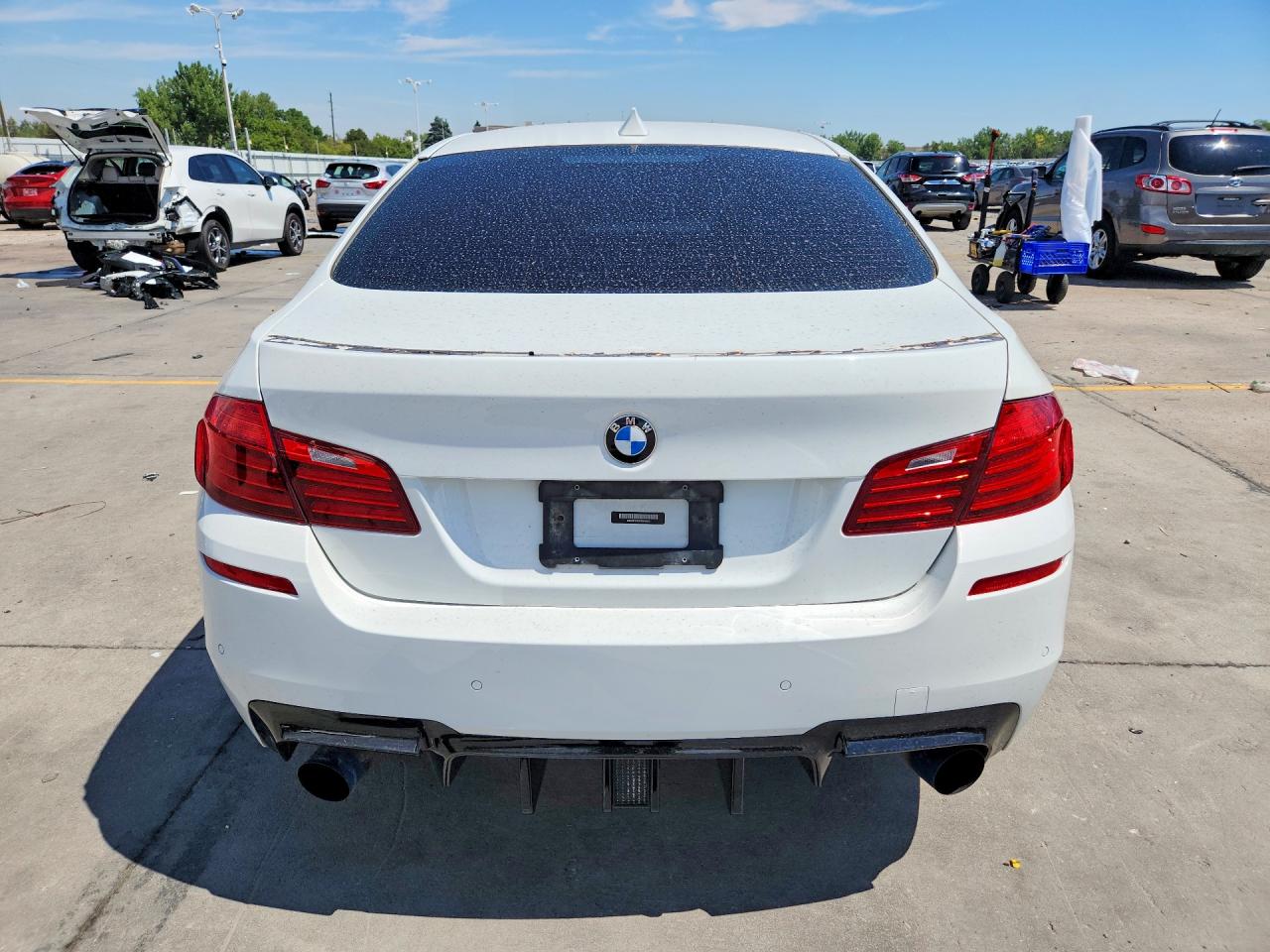2015 Bmw 535 I Белый vin: WBA5B1C55FD919052