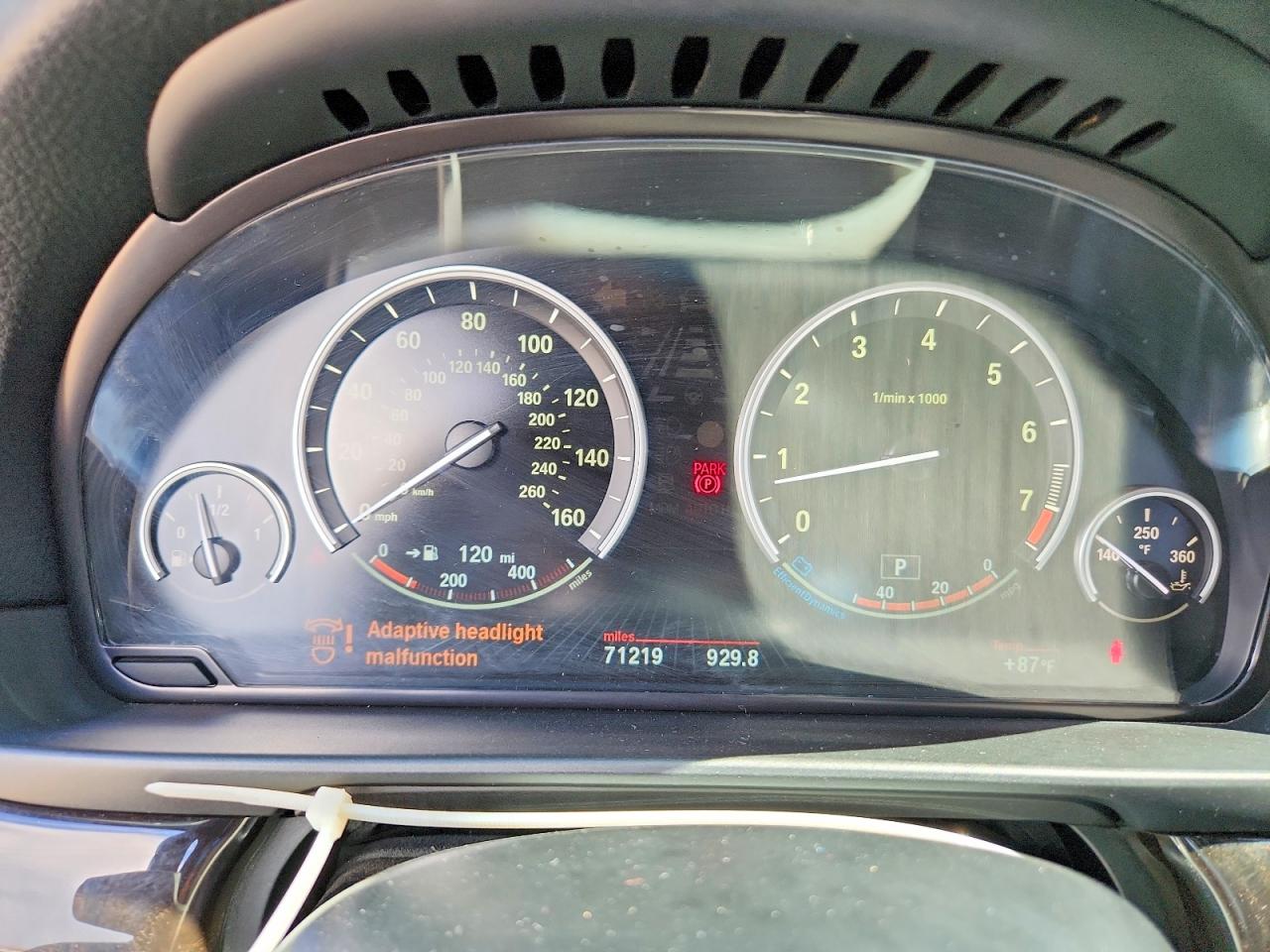 2015 Bmw 535 I Белый vin: WBA5B1C55FD919052