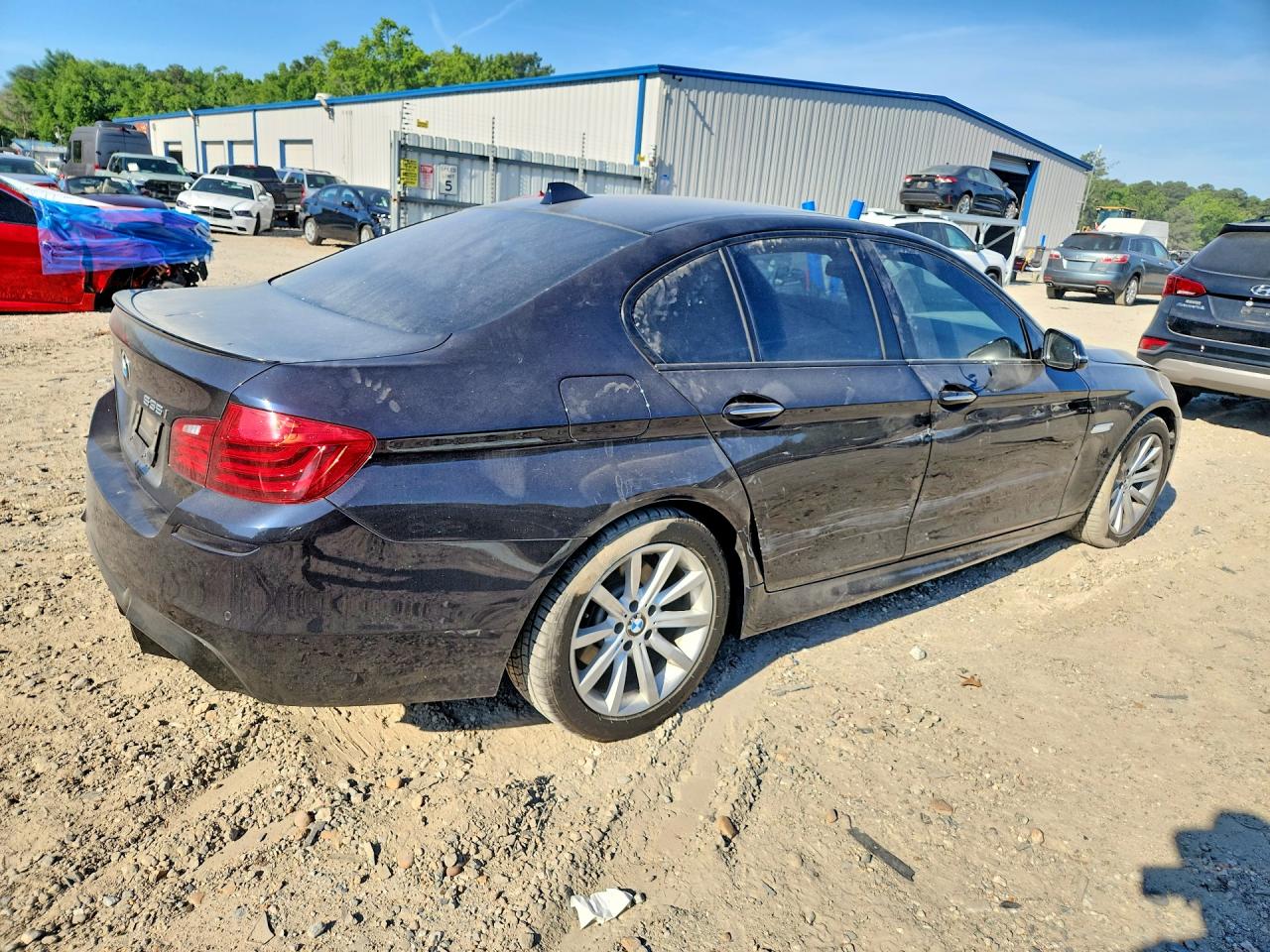 2016 Bmw 535 I Black vin: WBA5B1C55GG134627