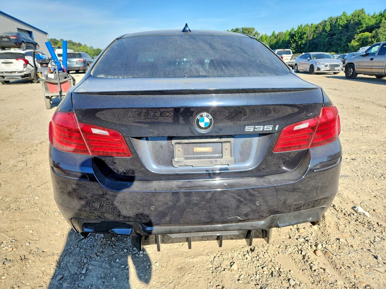 2016 Bmw 535 I Black vin: WBA5B1C55GG134627