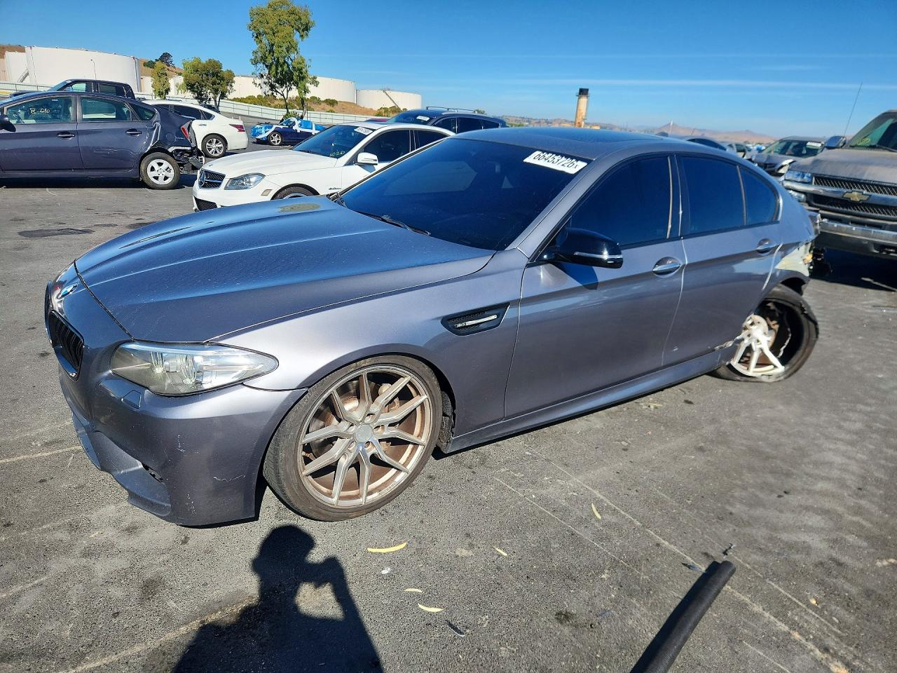 2014 Bmw 535 I Серебряный vin: WBA5B1C56ED480040