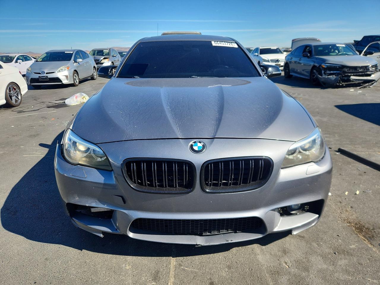 2014 Bmw 535 I Серебряный vin: WBA5B1C56ED480040