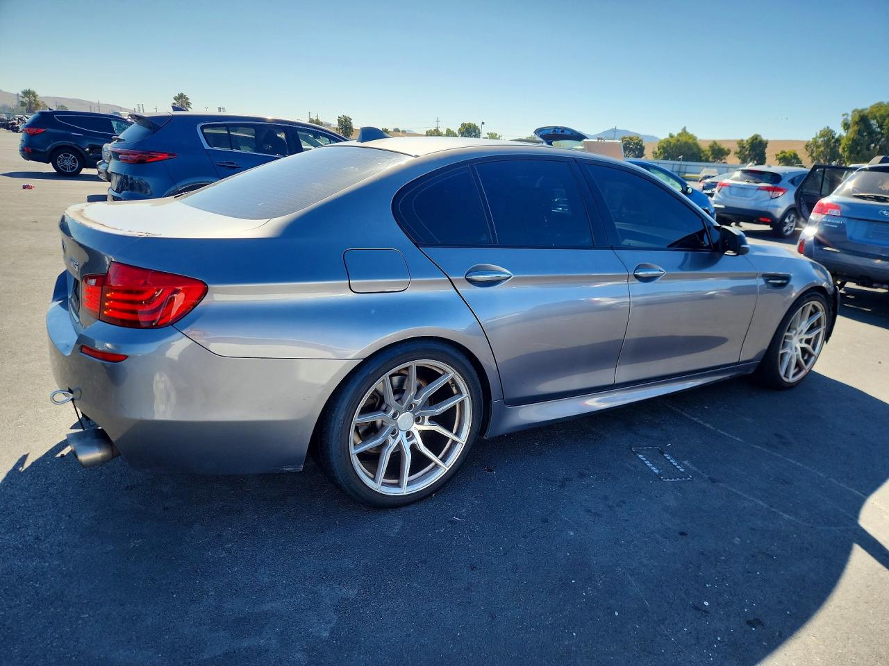 2014 Bmw 535 I Серебряный vin: WBA5B1C56ED480040