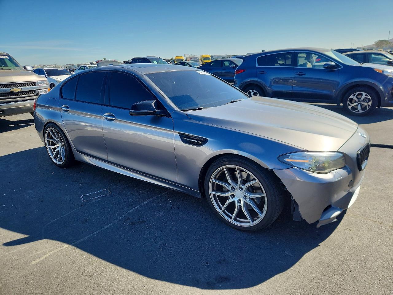 2014 Bmw 535 I Серебряный vin: WBA5B1C56ED480040