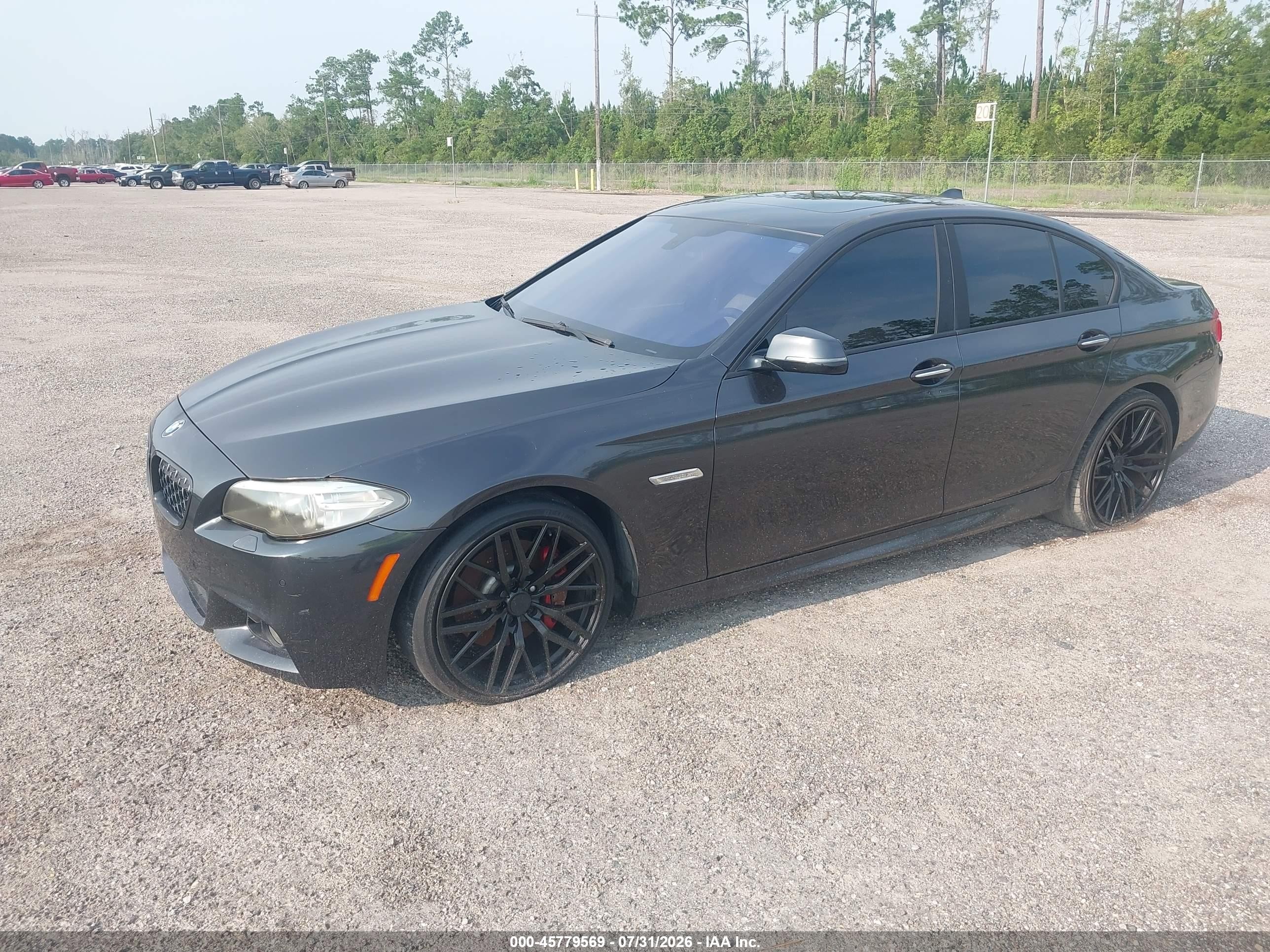 2014 Bmw 535i   Black vin: WBA5B1C56ED483956