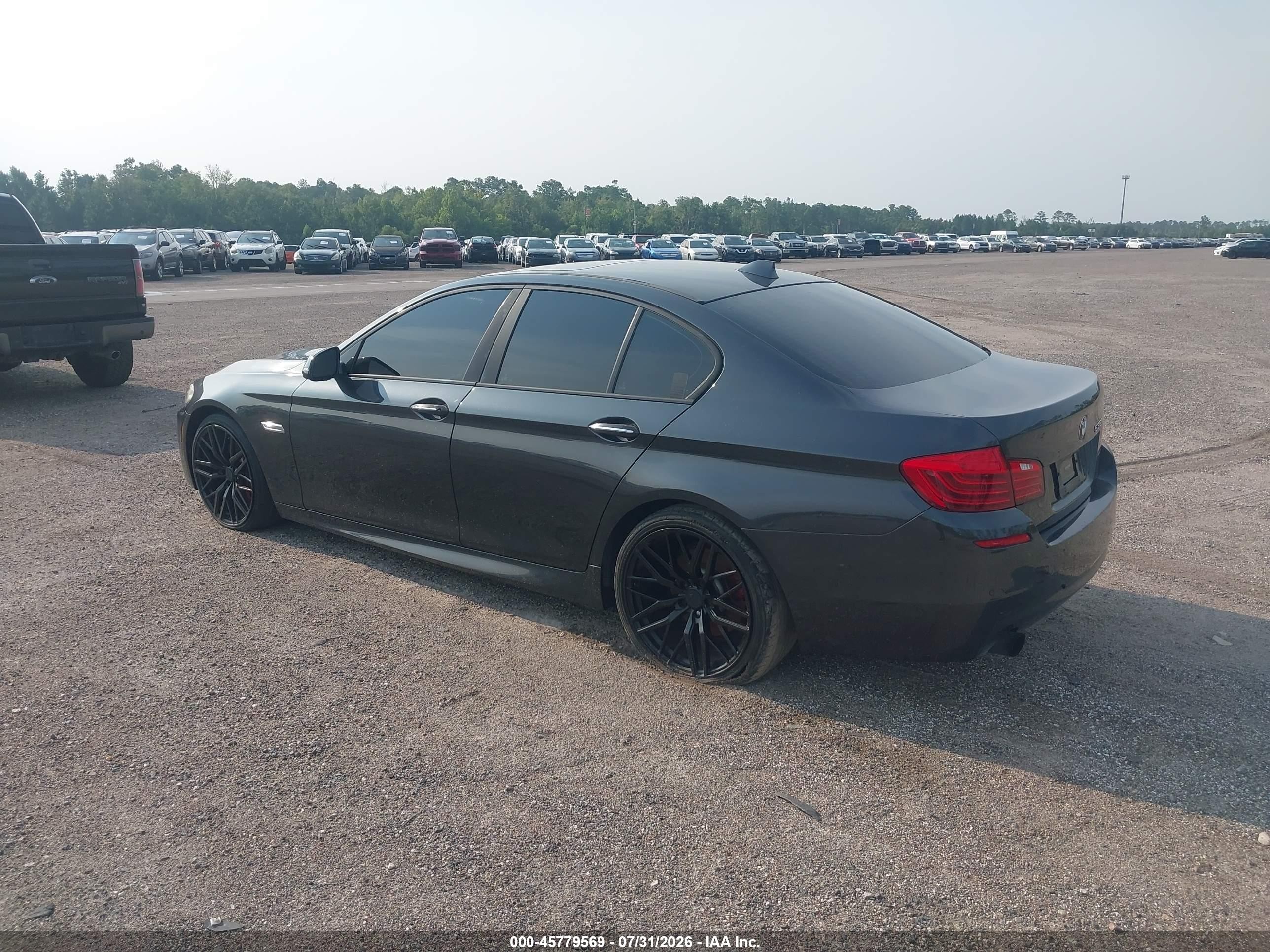 2014 Bmw 535i   Black vin: WBA5B1C56ED483956