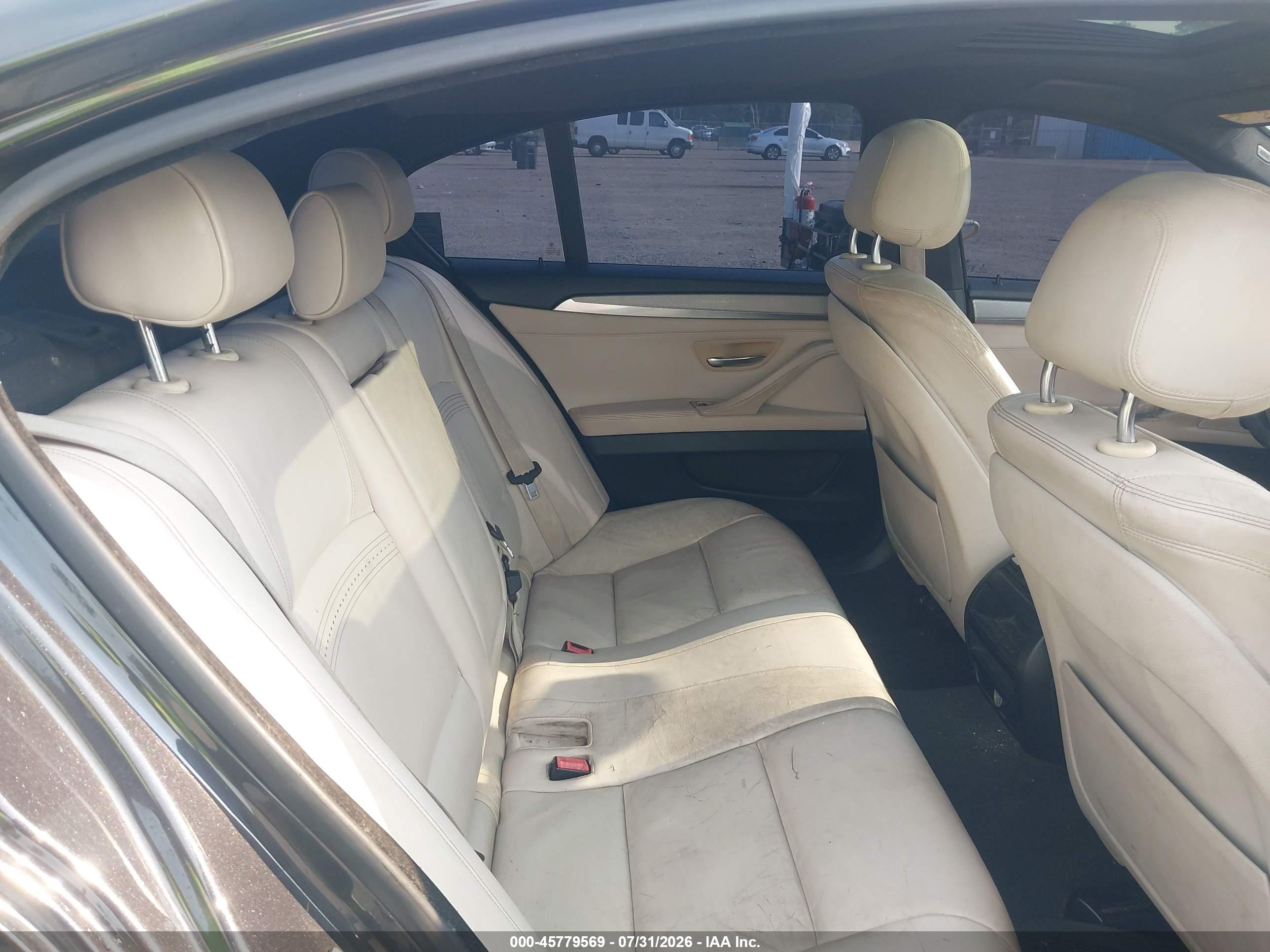 2014 Bmw 535i   Black vin: WBA5B1C56ED483956