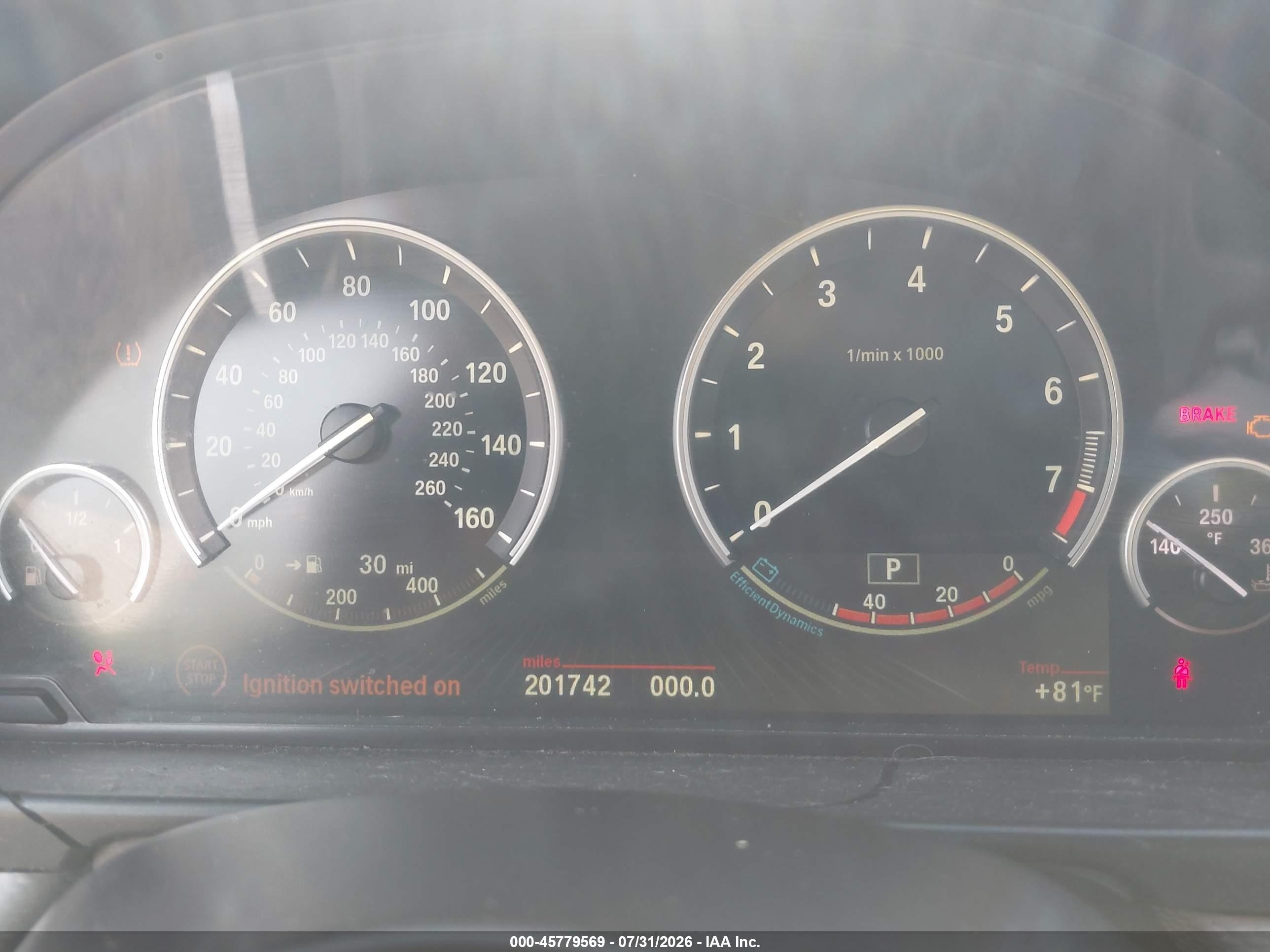 2014 Bmw 535i   Black vin: WBA5B1C56ED483956