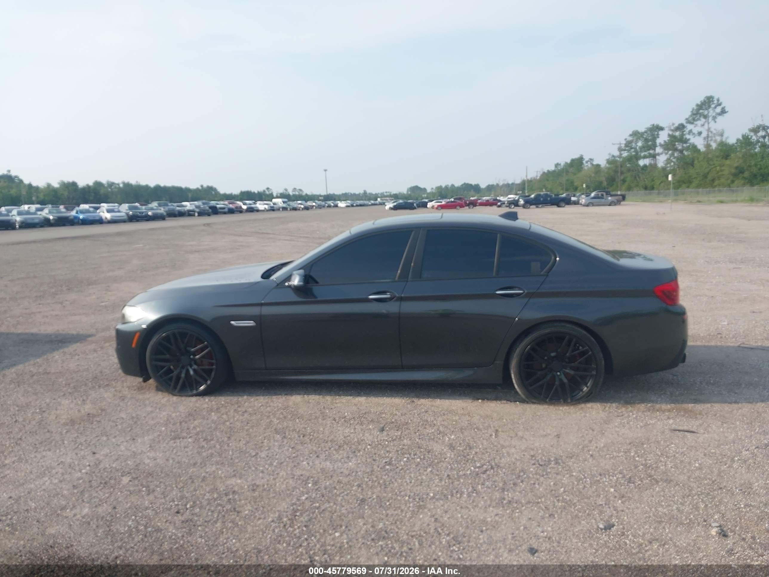 2014 Bmw 535i   Black vin: WBA5B1C56ED483956