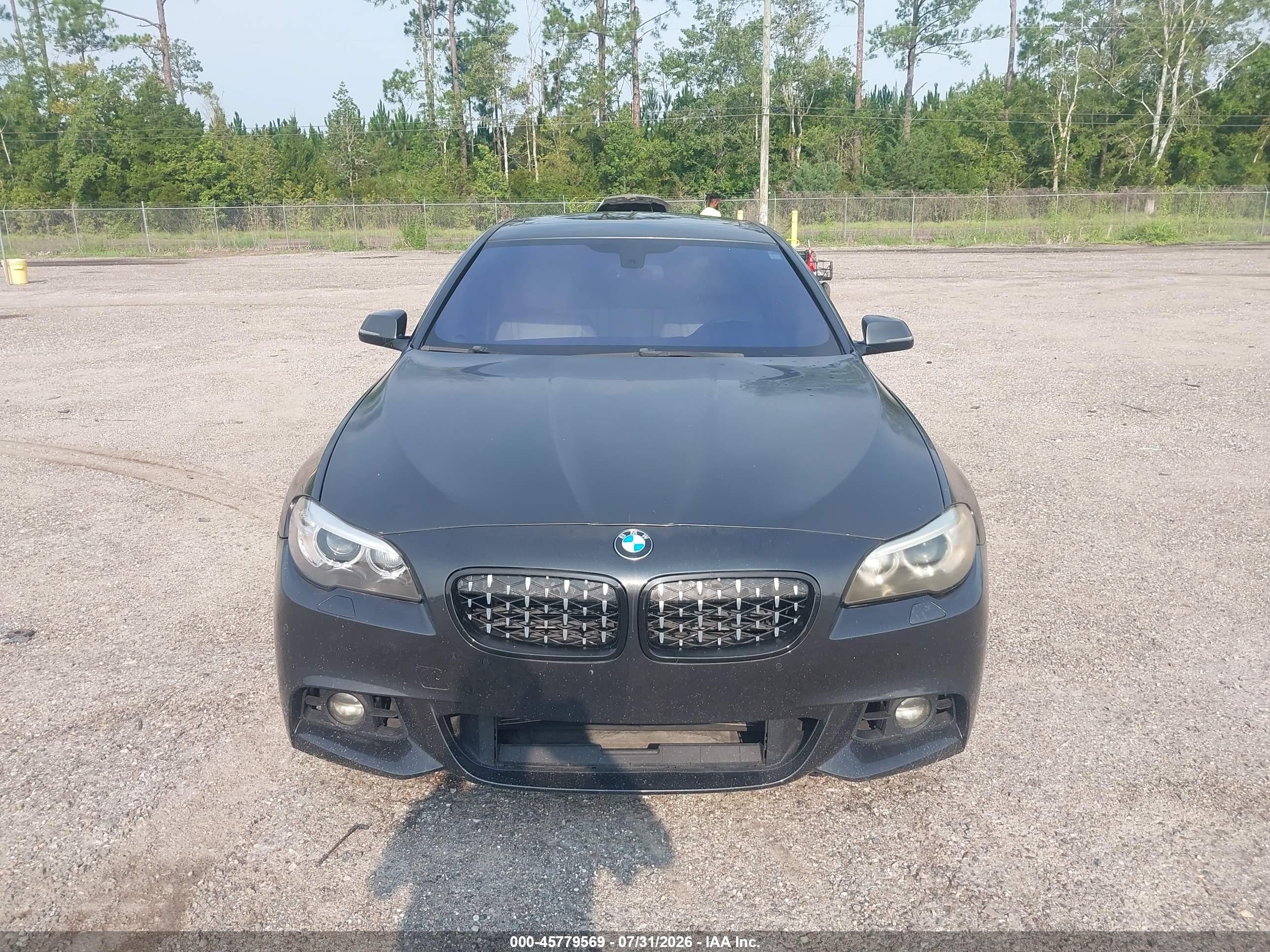 2014 Bmw 535i   Black vin: WBA5B1C56ED483956