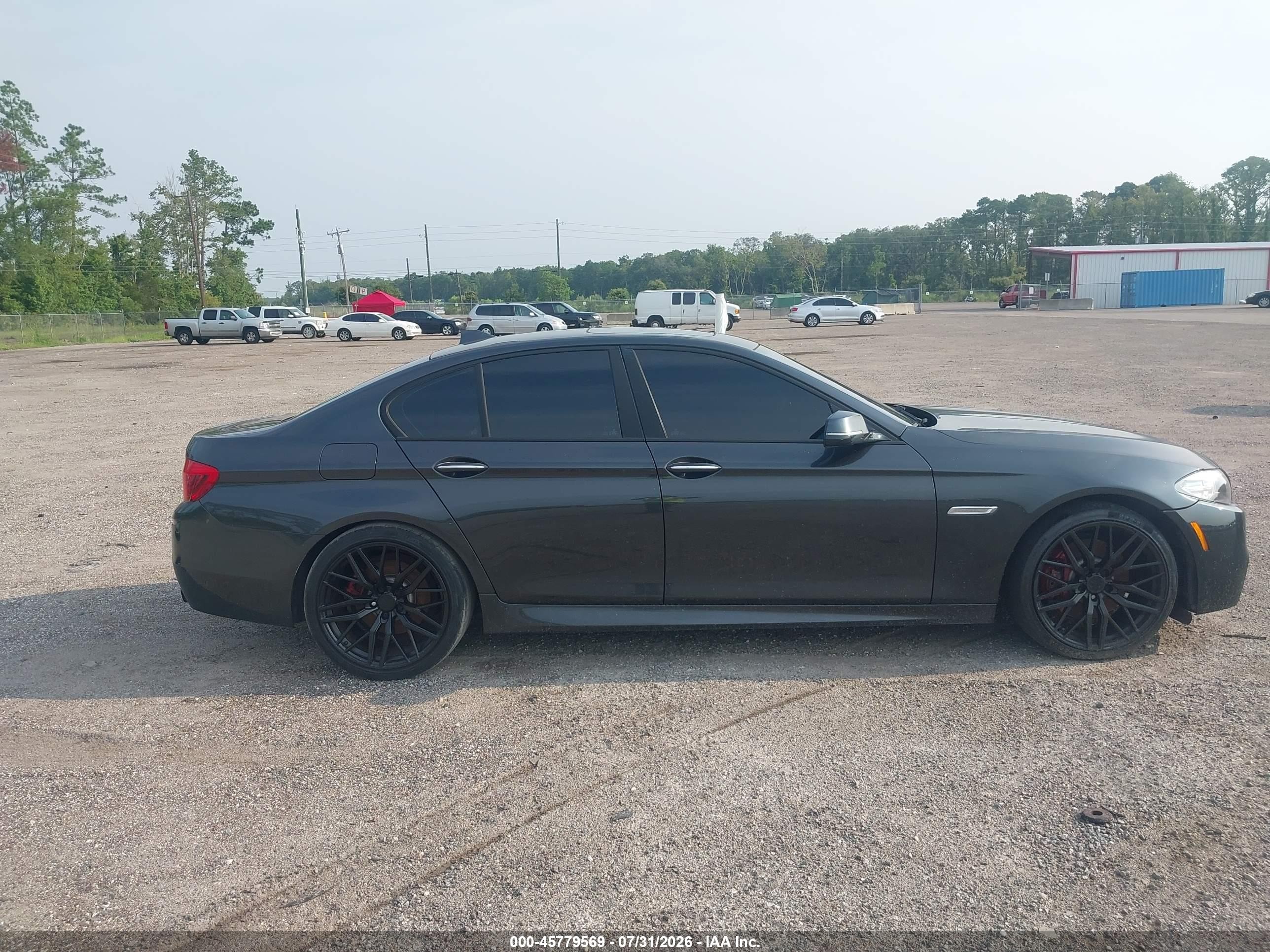 2014 Bmw 535i   Black vin: WBA5B1C56ED483956