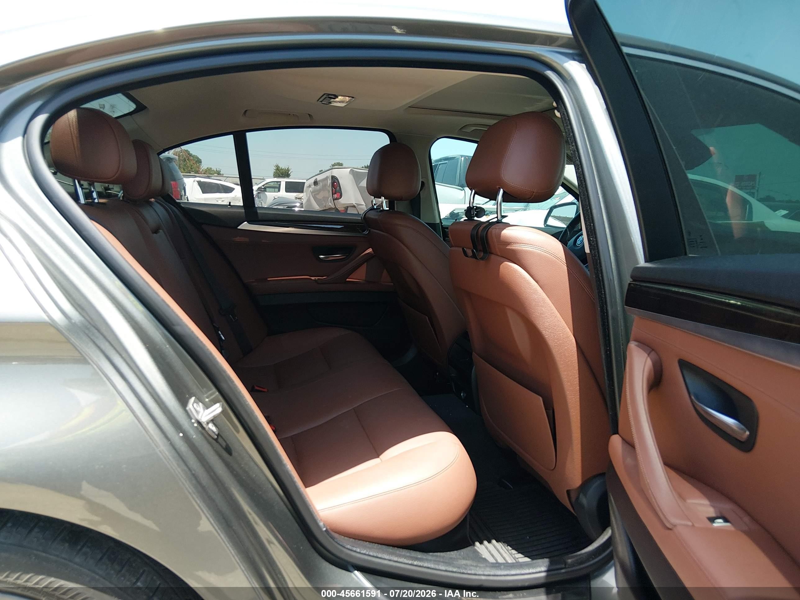 2015 Bmw 535i   Серый vin: WBA5B1C56FD918797