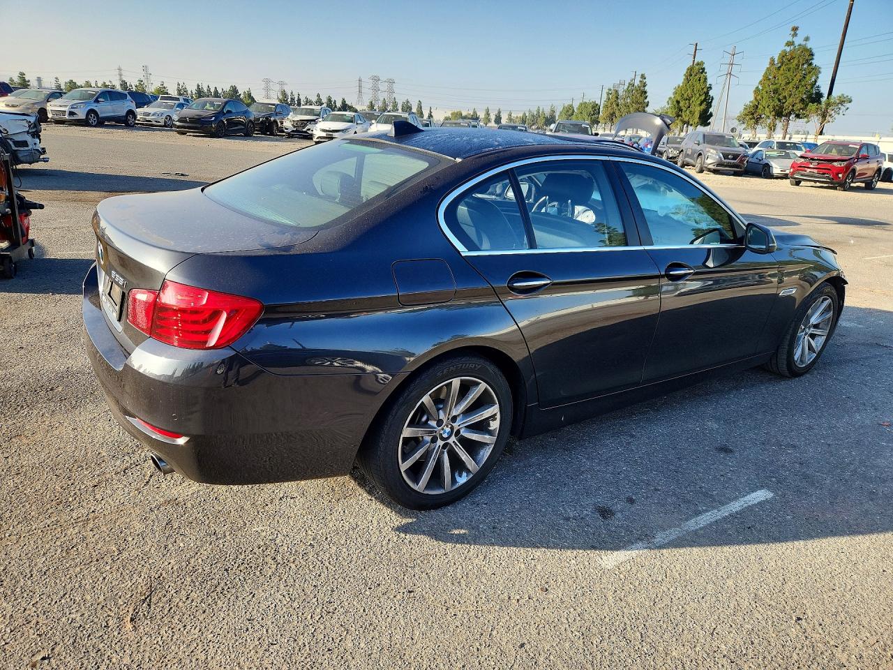 2015 Bmw 535 I Black vin: WBA5B1C56FD920484