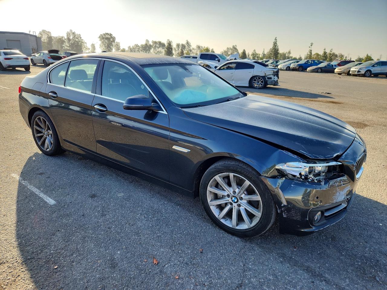 2015 Bmw 535 I Black vin: WBA5B1C56FD920484