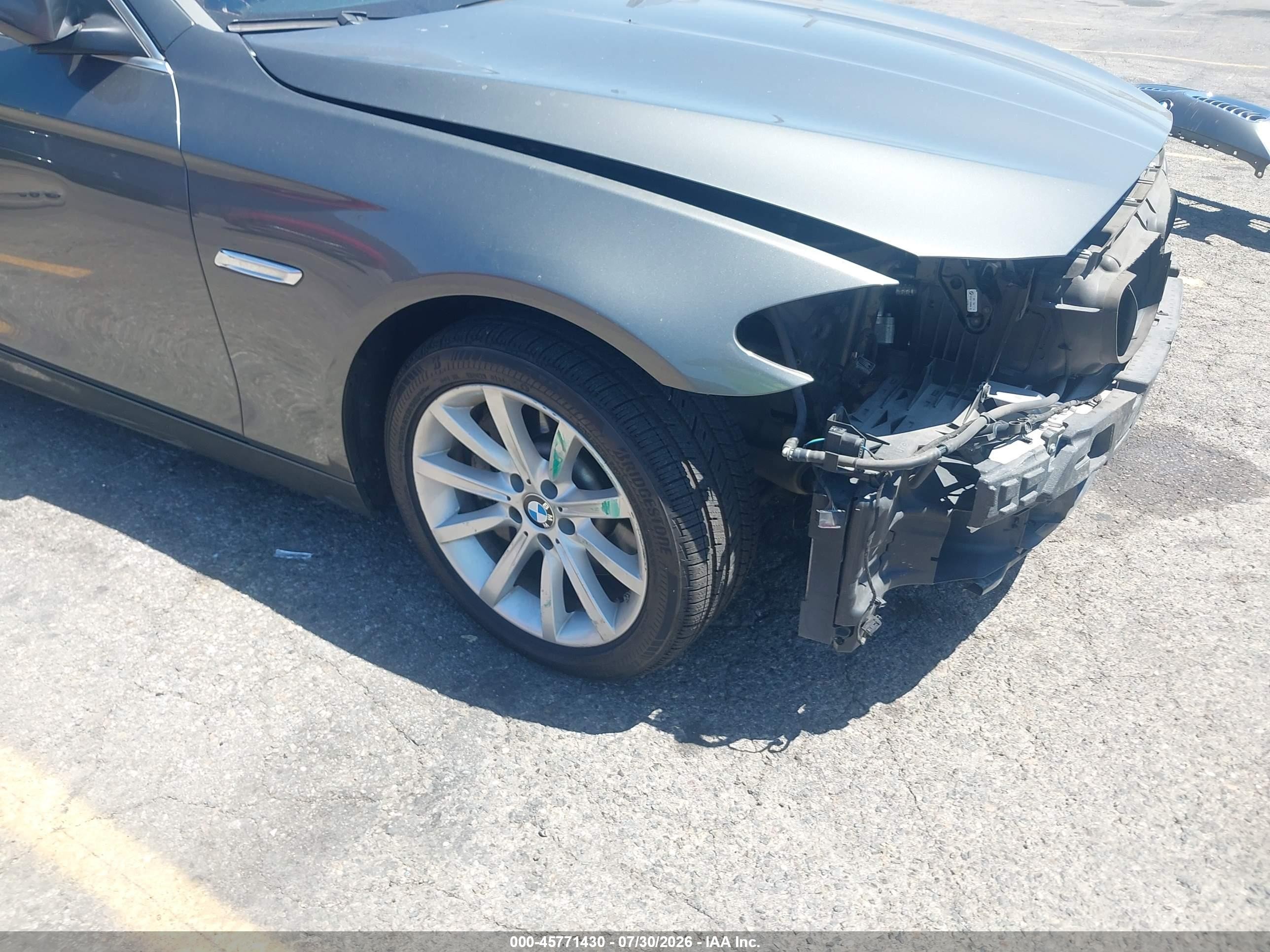 2015 Bmw 535i   Gray vin: WBA5B1C56FD922526