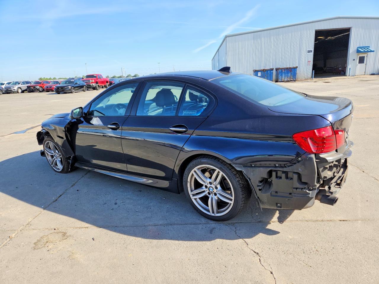 2015 Bmw 535 I Black vin: WBA5B1C56FG125806