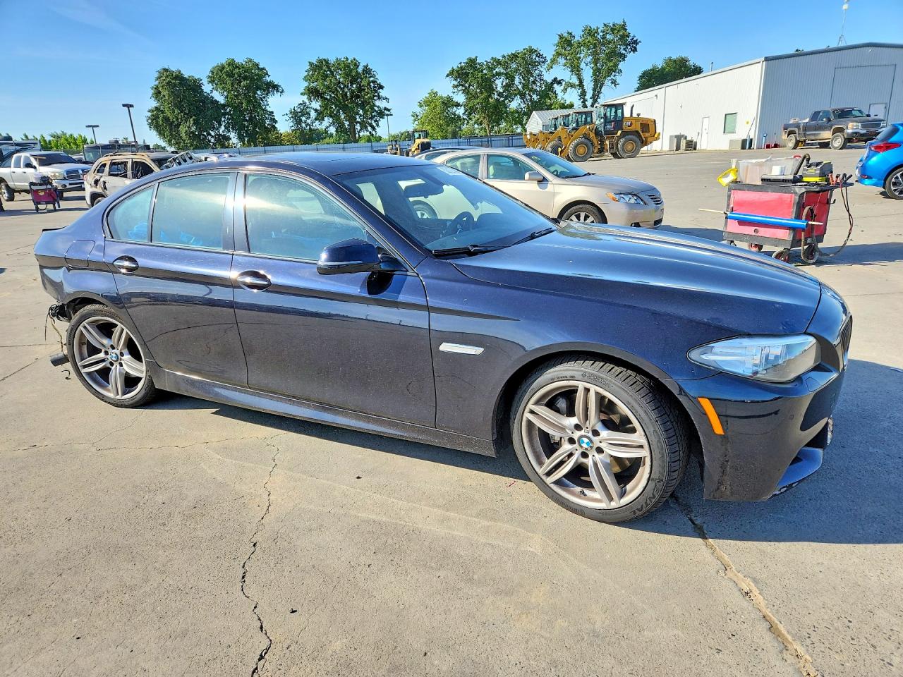 2015 Bmw 535 I Black vin: WBA5B1C56FG125806