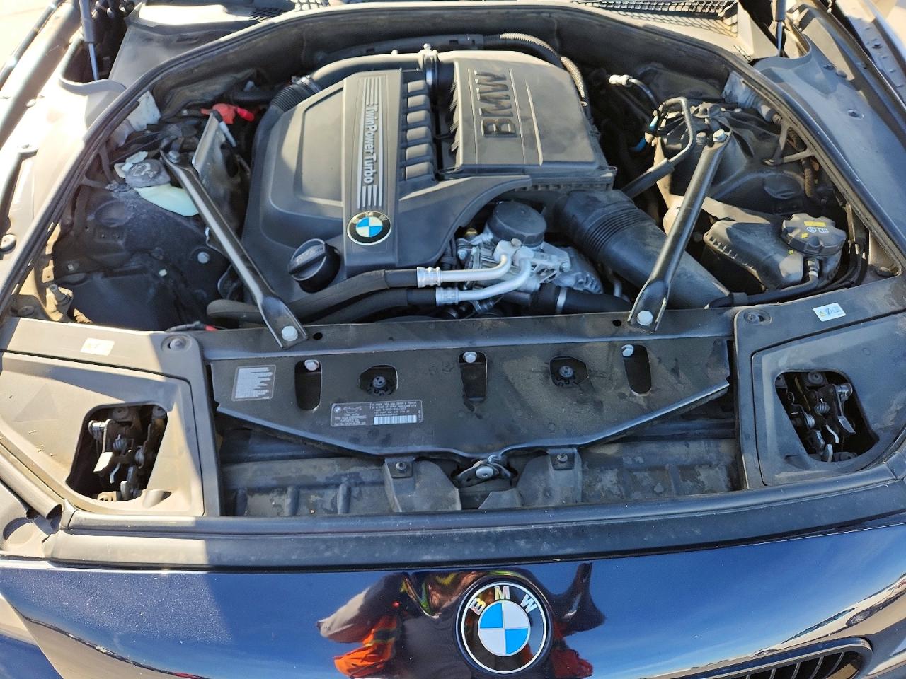 2015 Bmw 535 I Black vin: WBA5B1C56FG125806