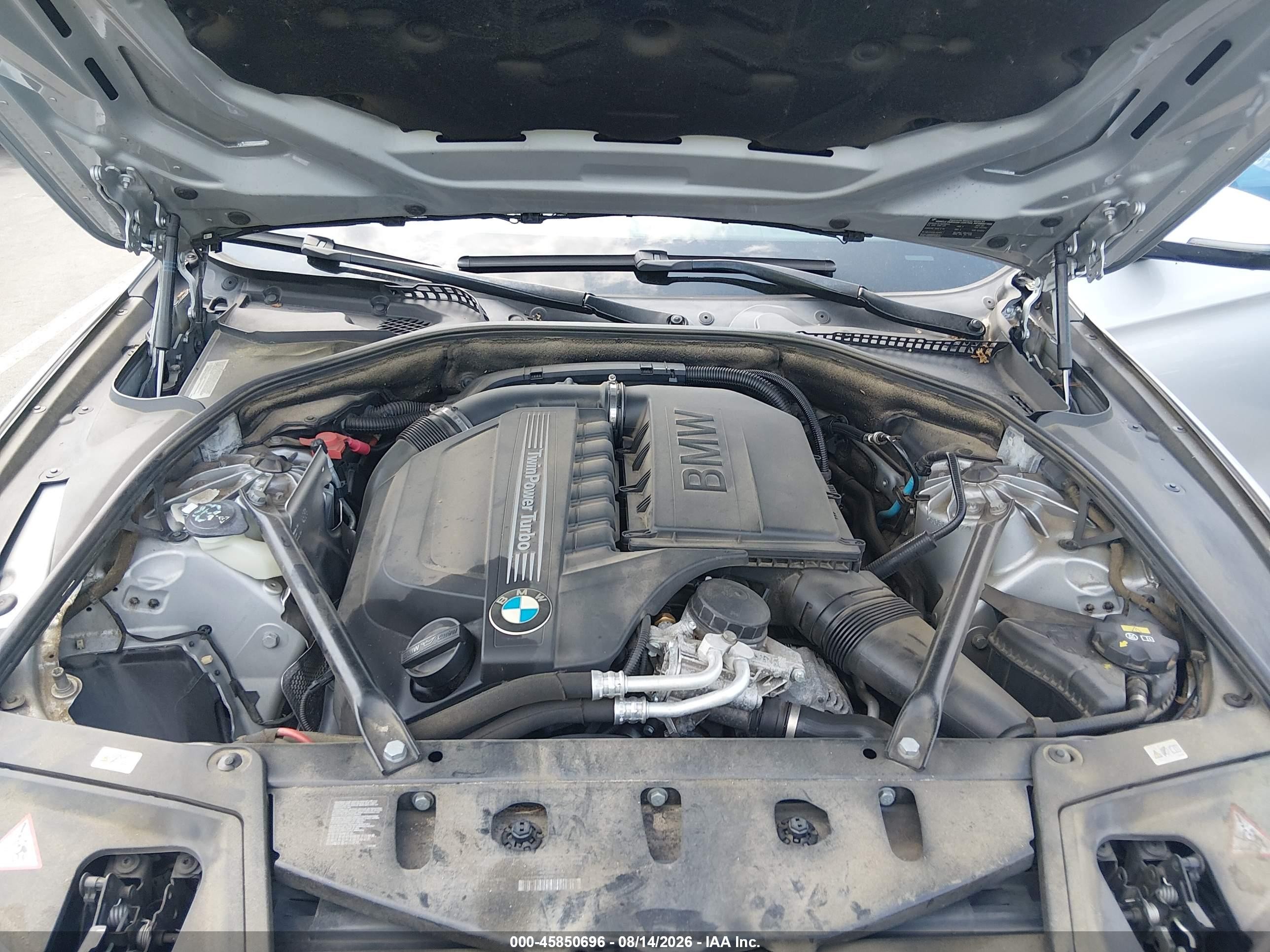 2015 Bmw 535i   Silver vin: WBA5B1C56FG127152