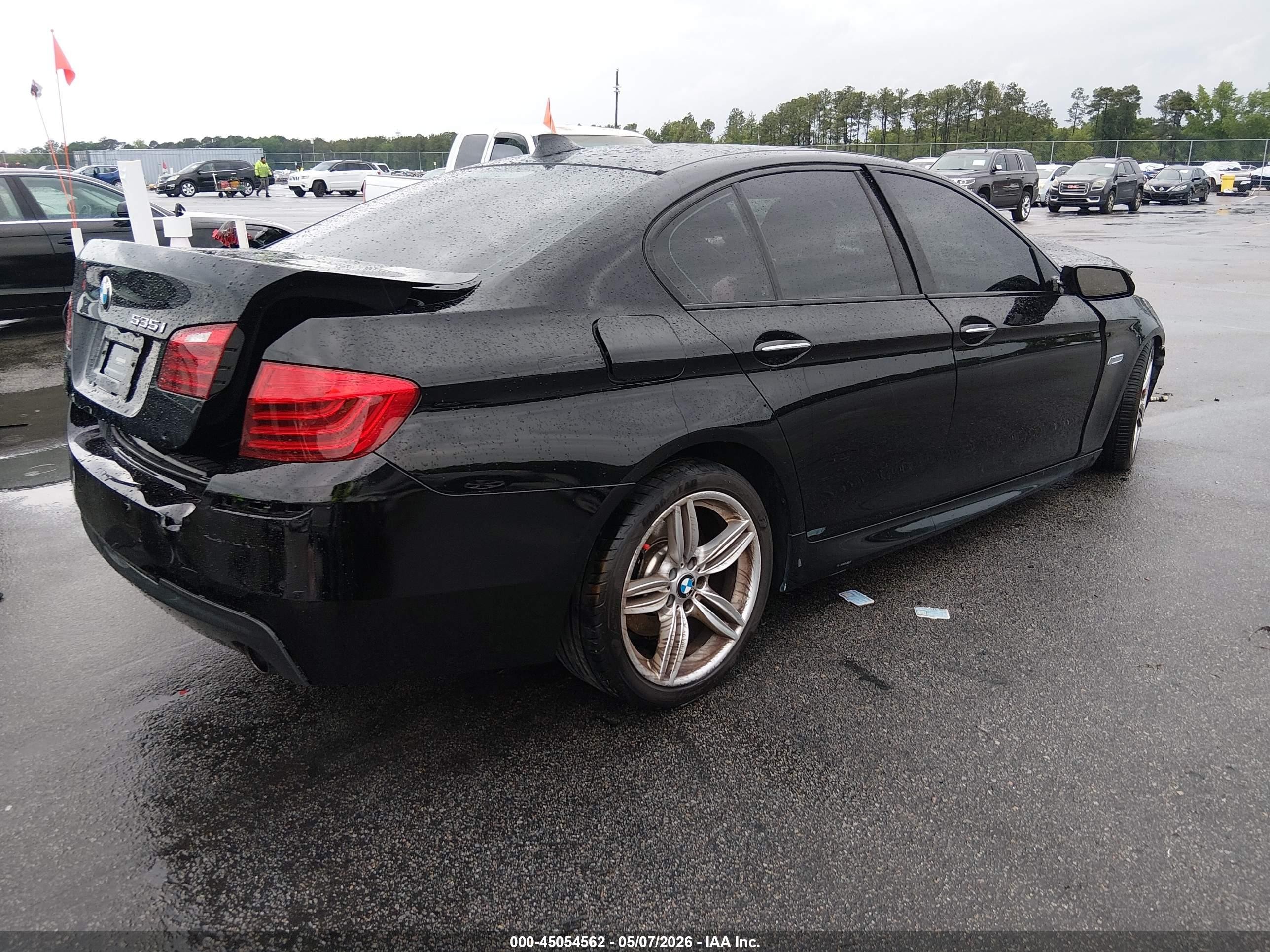 2015 Bmw 535i   Black vin: WBA5B1C56FG127653