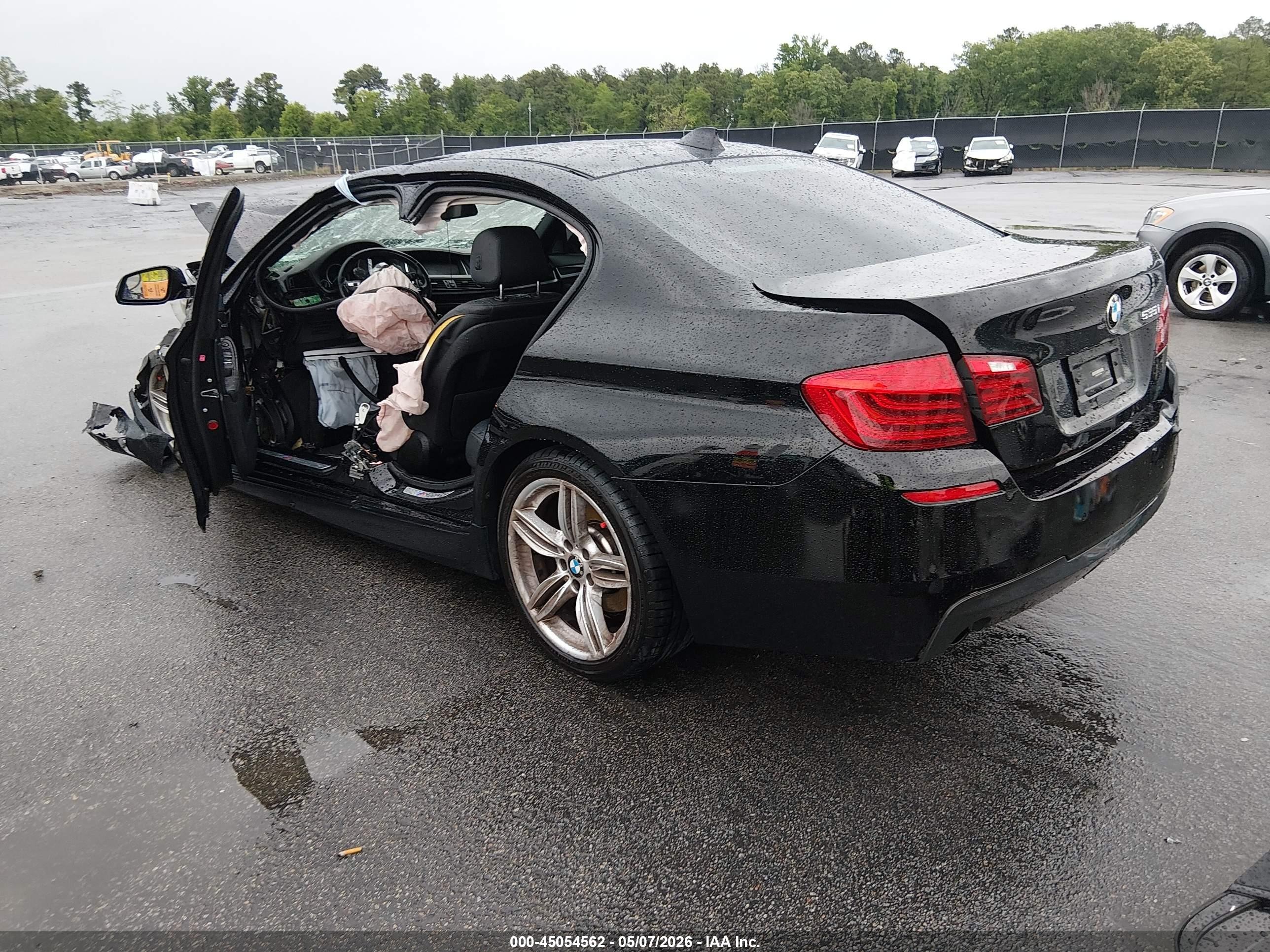 2015 Bmw 535i   Black vin: WBA5B1C56FG127653