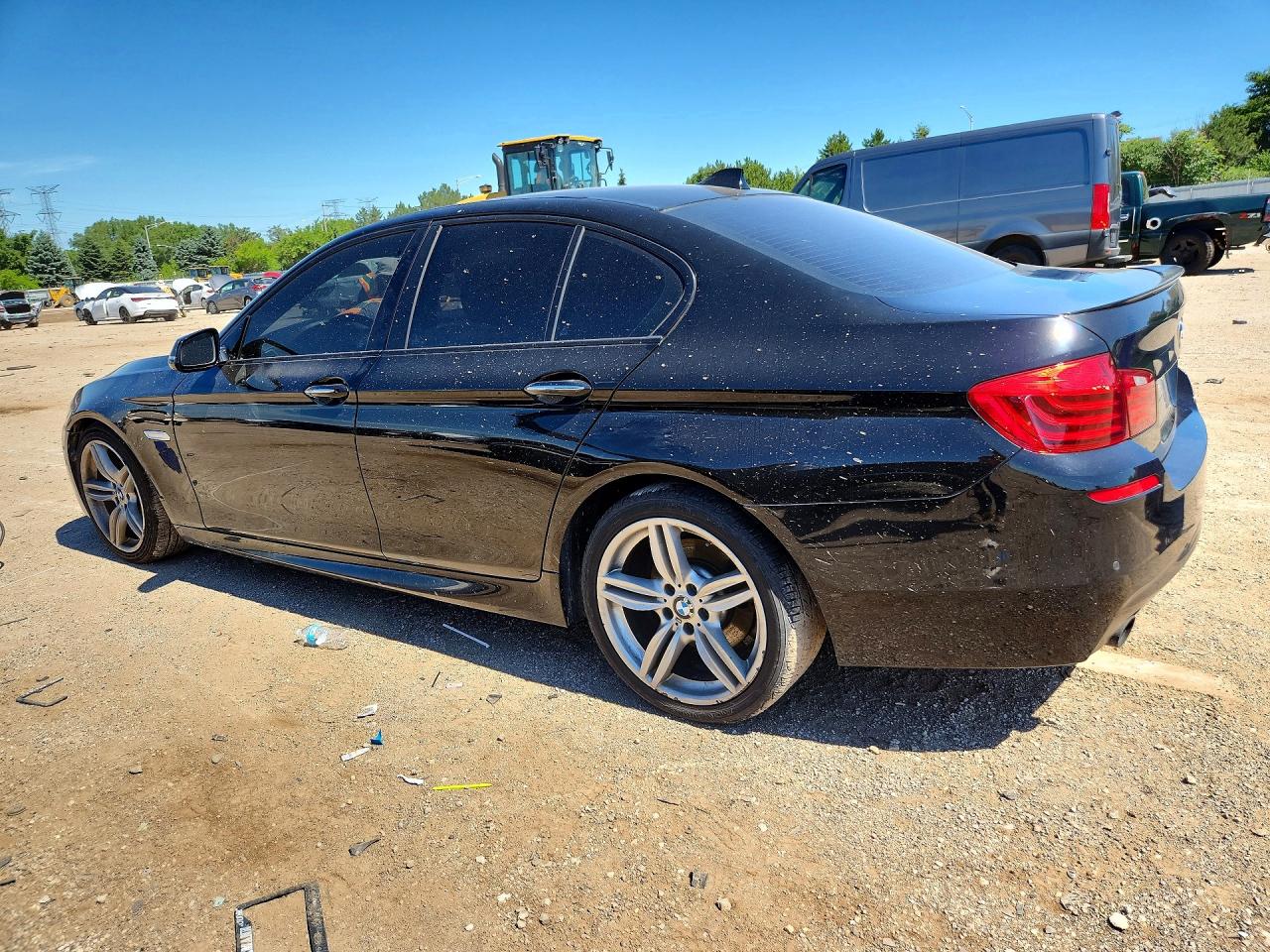 2014 Bmw 535 I Black vin: WBA5B1C57ED480032