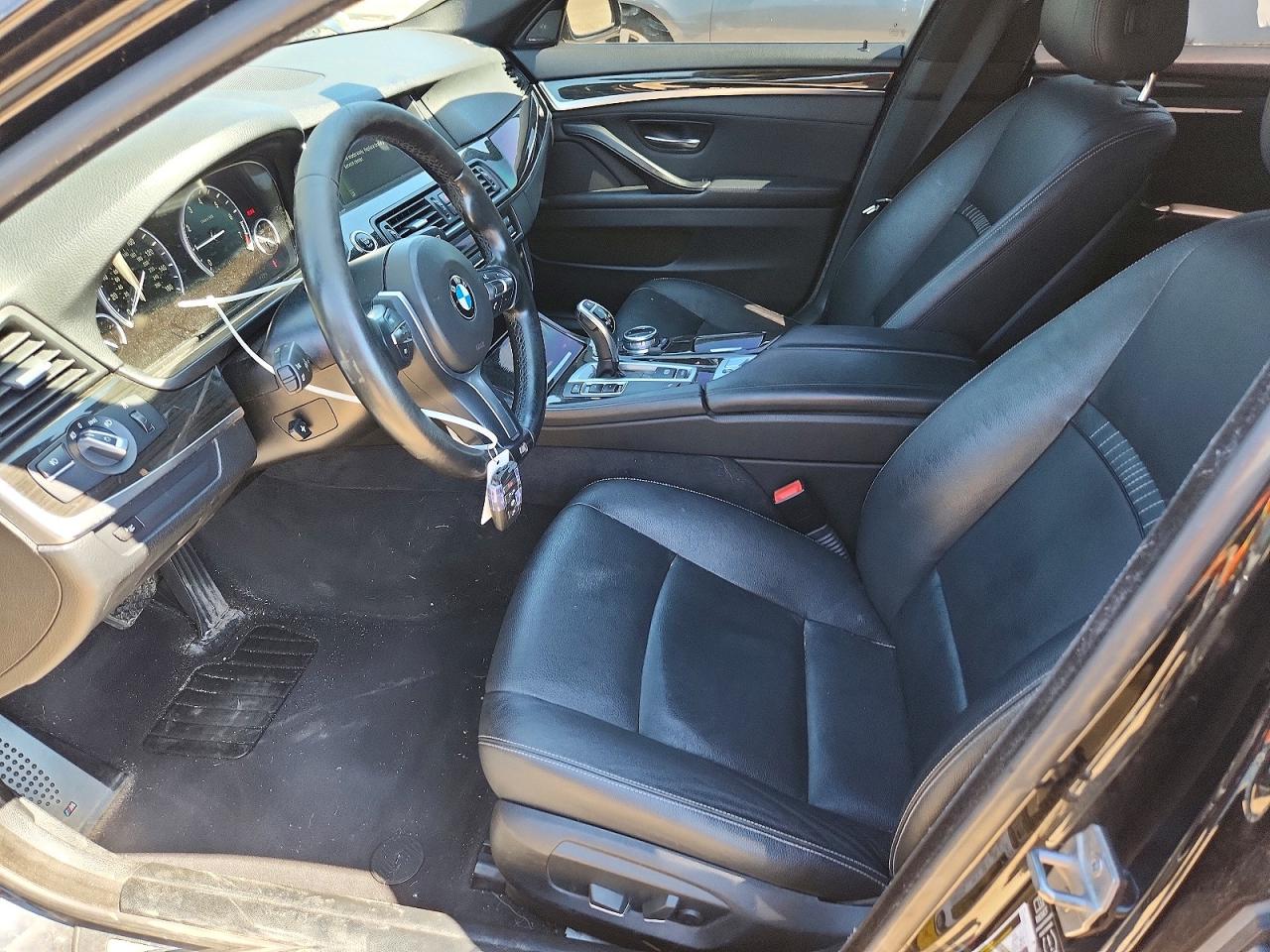2014 Bmw 535 I Black vin: WBA5B1C57ED480032