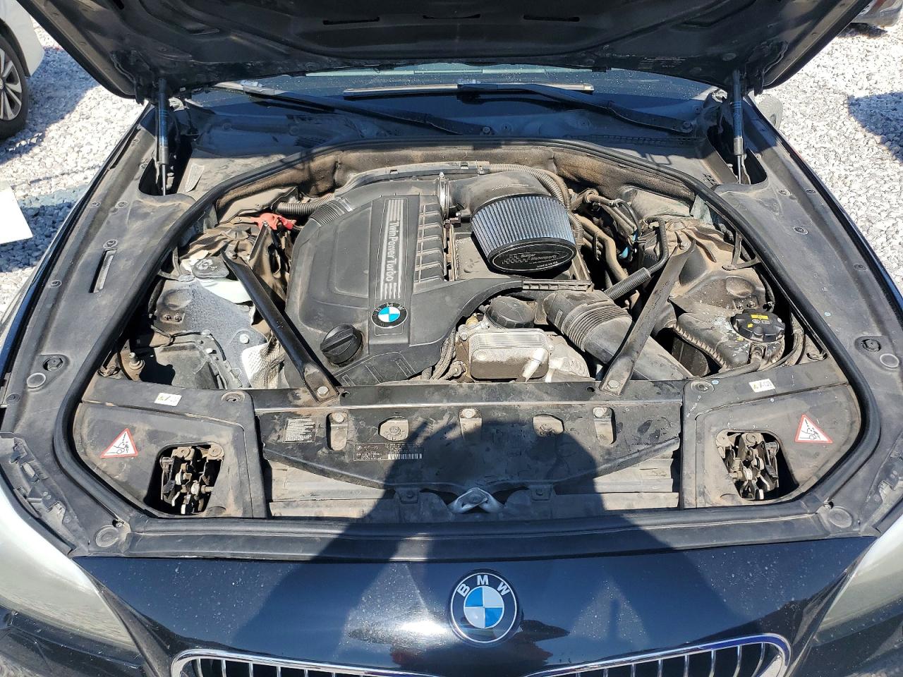 2014 Bmw 535 I Black vin: WBA5B1C57ED483609
