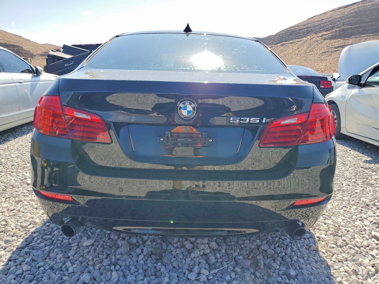 2014 Bmw 535 I Black vin: WBA5B1C57ED483609