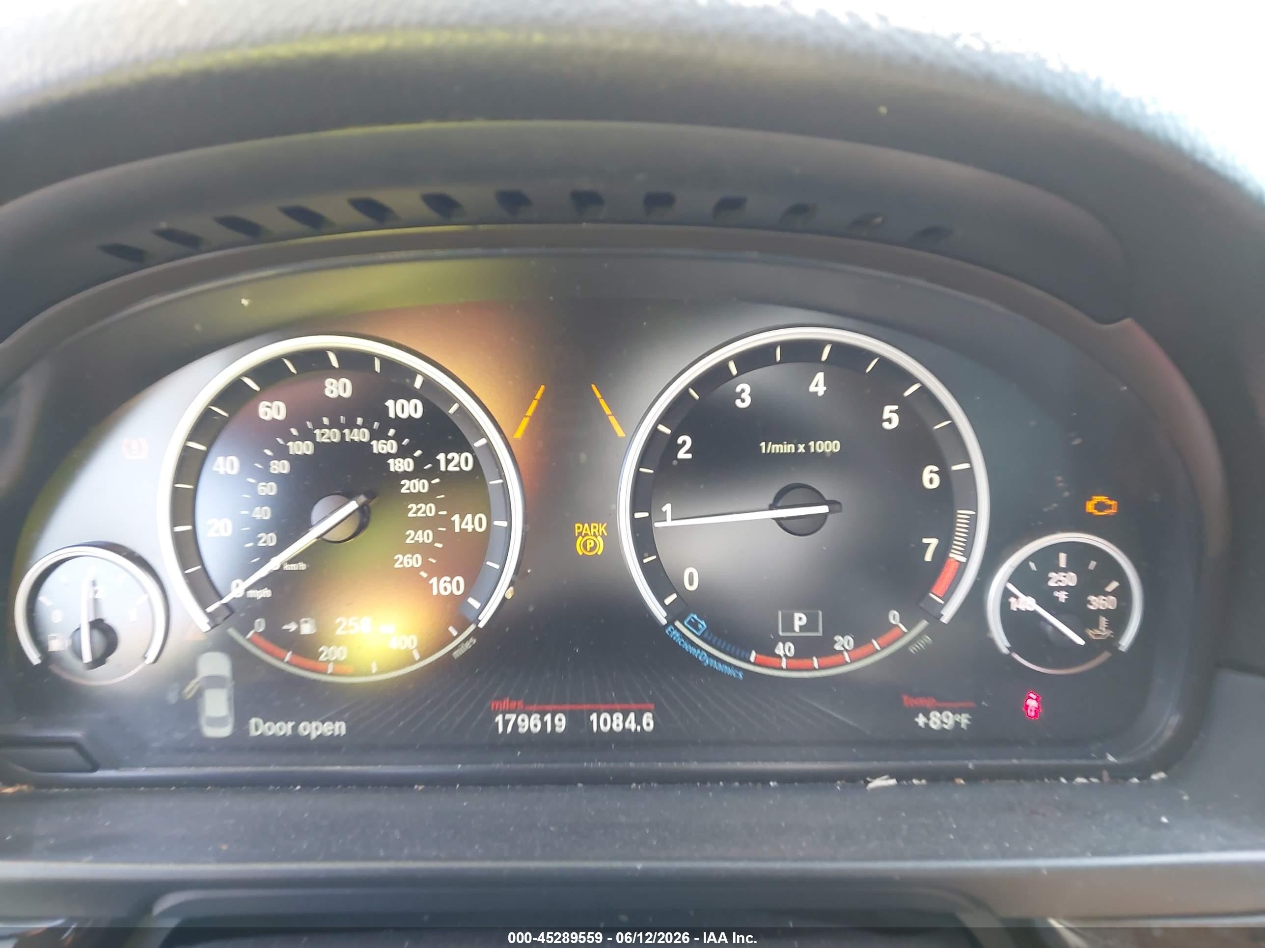 2014 Bmw 535i   Black vin: WBA5B1C57ED483805
