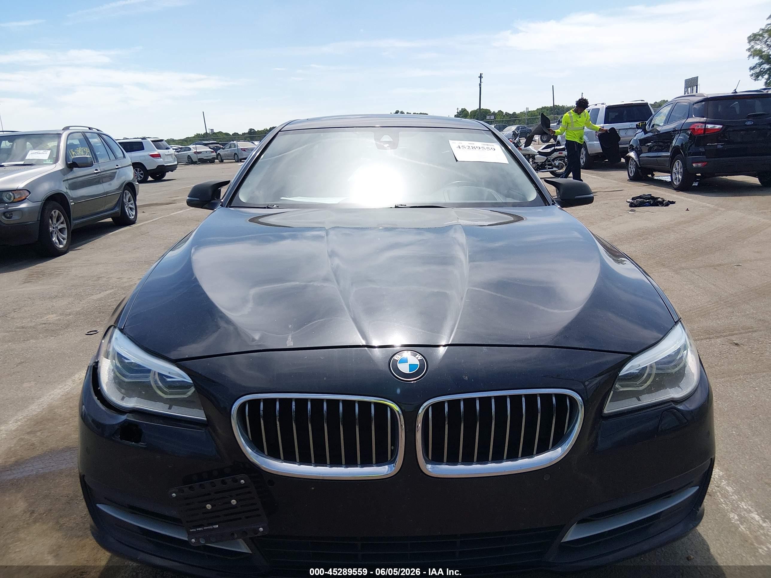 2014 Bmw 535i   Black vin: WBA5B1C57ED483805