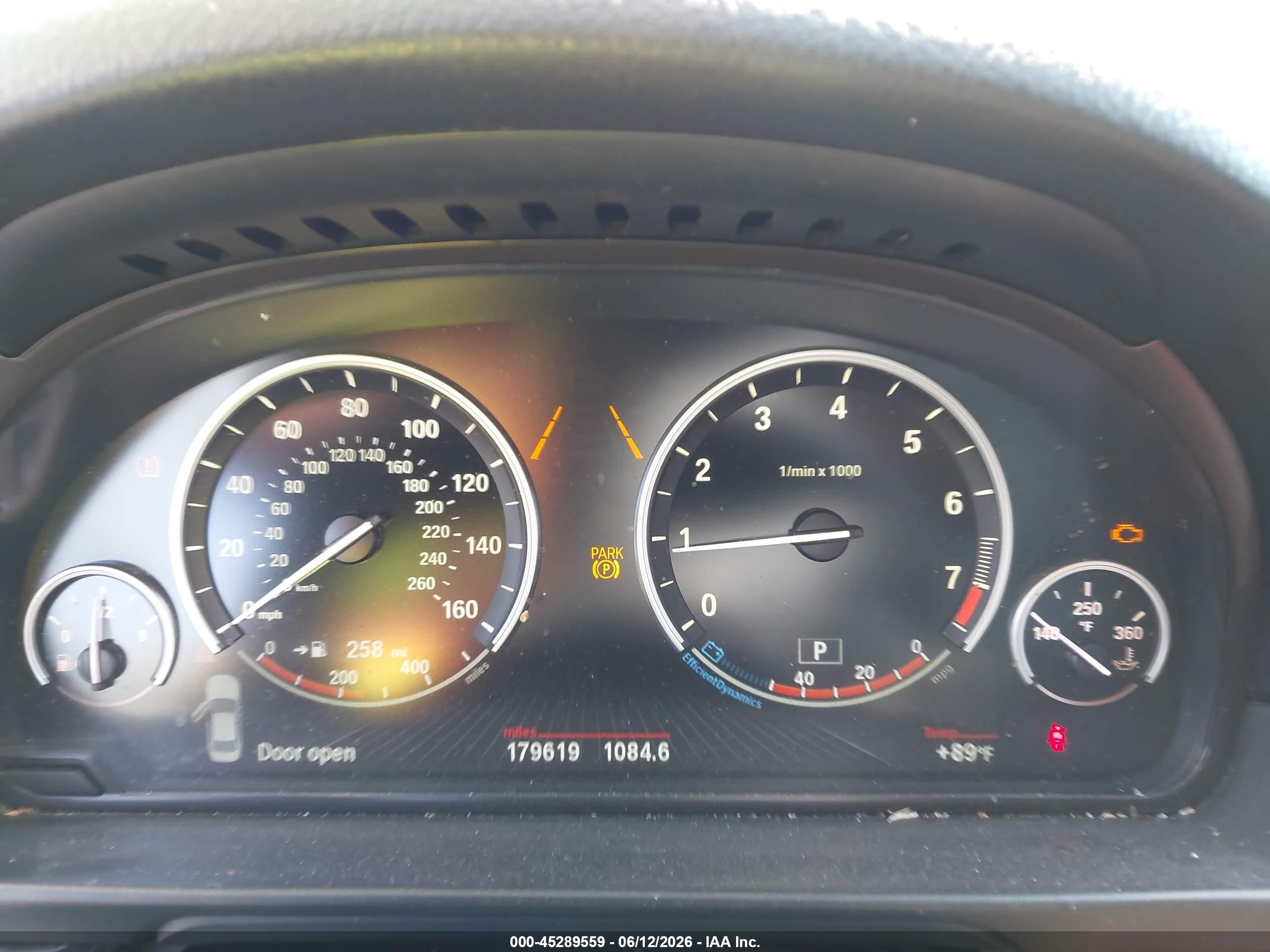 2014 Bmw 535i   Black vin: WBA5B1C57ED483805