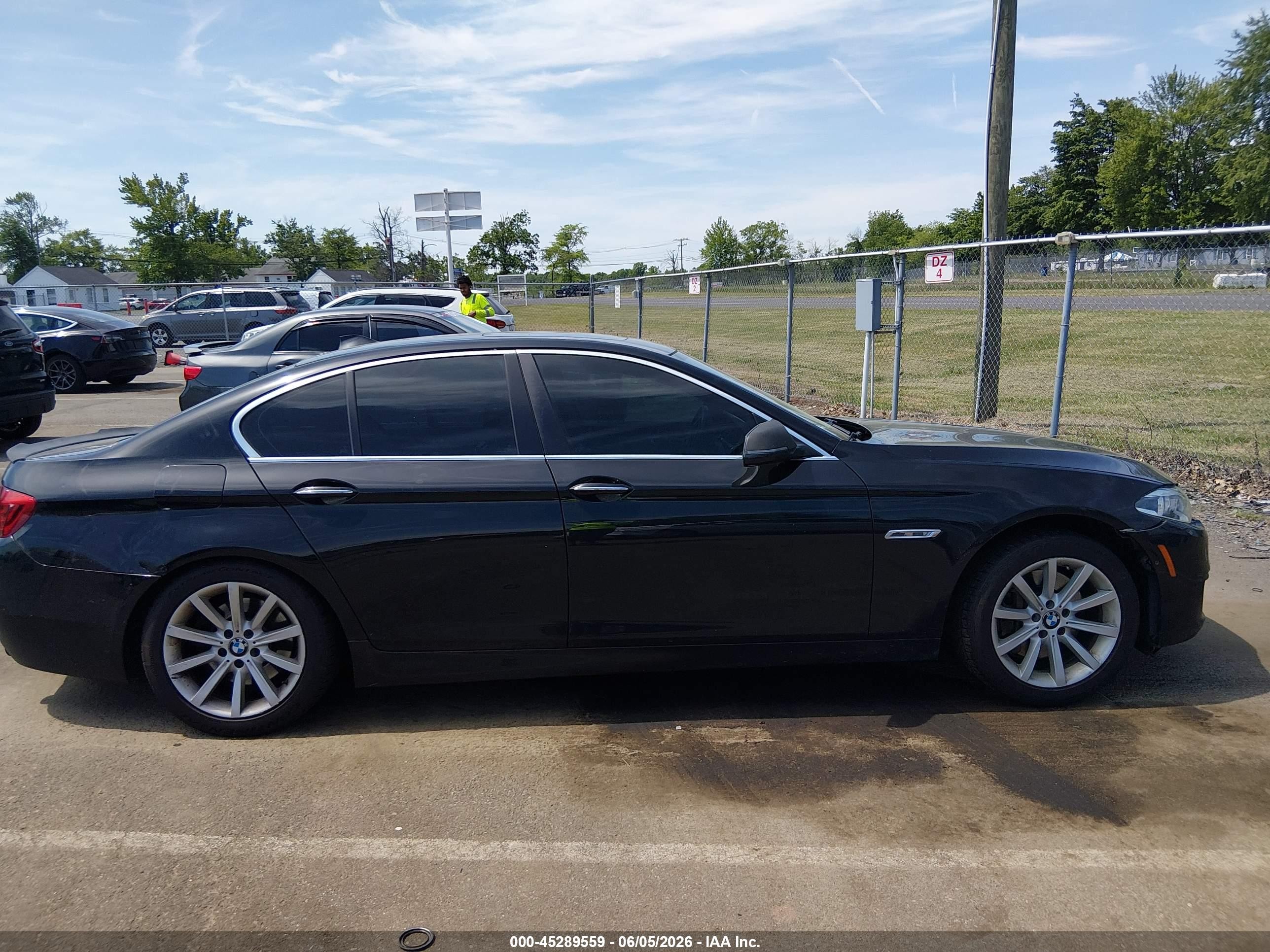 2014 Bmw 535i   Black vin: WBA5B1C57ED483805