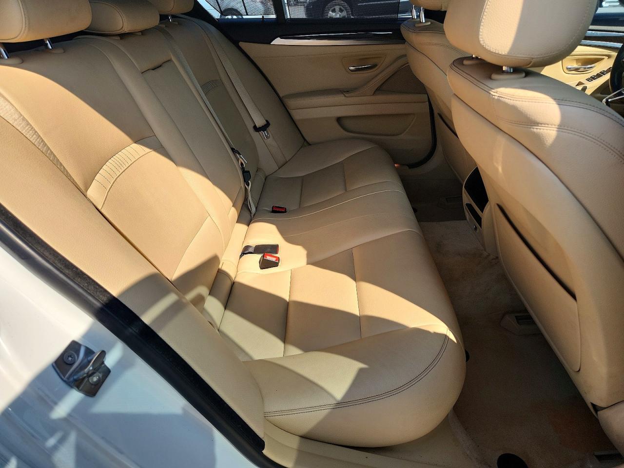 2015 Bmw 535 I White vin: WBA5B1C57FD919098