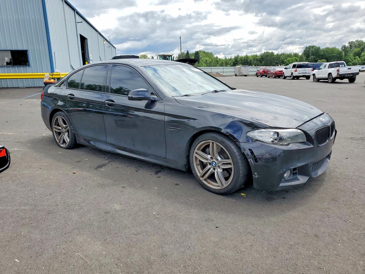 2015 Bmw 535 I Black vin: WBA5B1C57FD920638