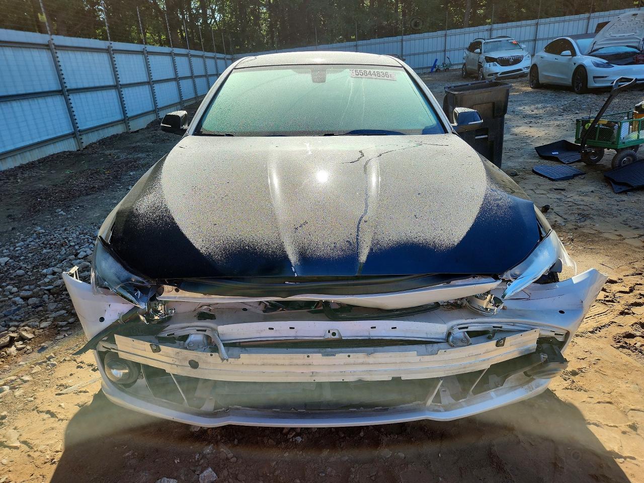 2015 Bmw 535 I White vin: WBA5B1C57FD921711