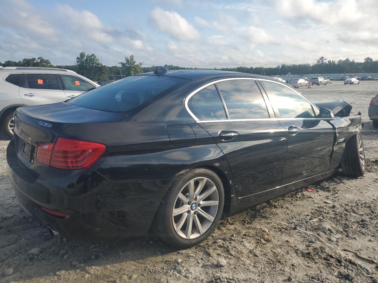 2015 Bmw 535 I Black vin: WBA5B1C57FG125779