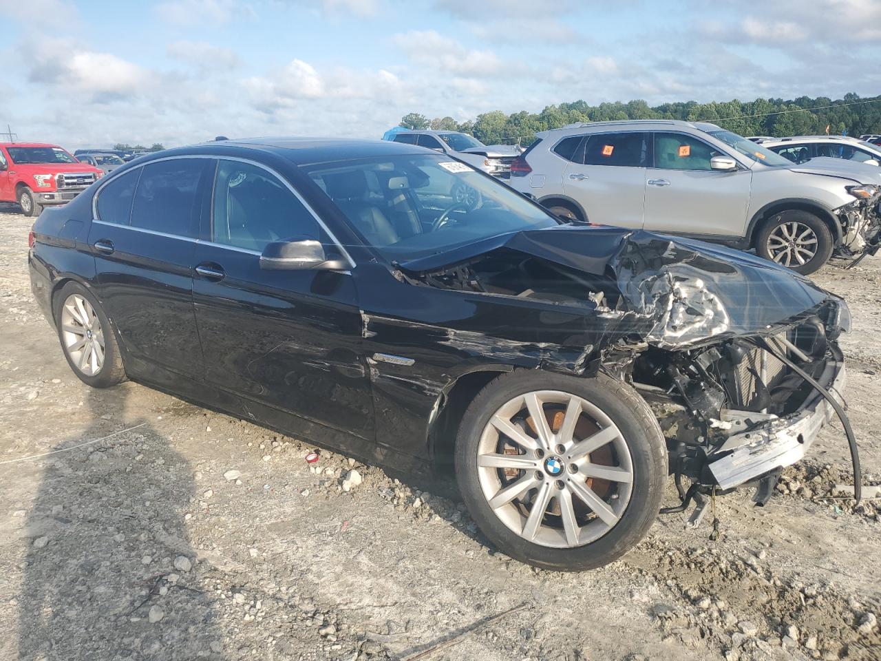2015 Bmw 535 I Black vin: WBA5B1C57FG125779