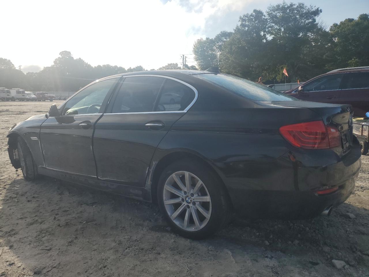 2015 Bmw 535 I Black vin: WBA5B1C57FG125779