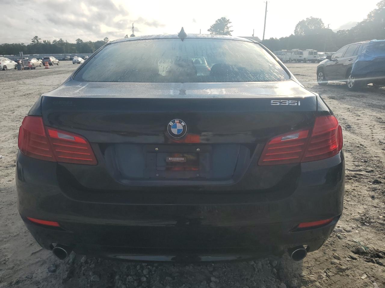 2015 Bmw 535 I Black vin: WBA5B1C57FG125779